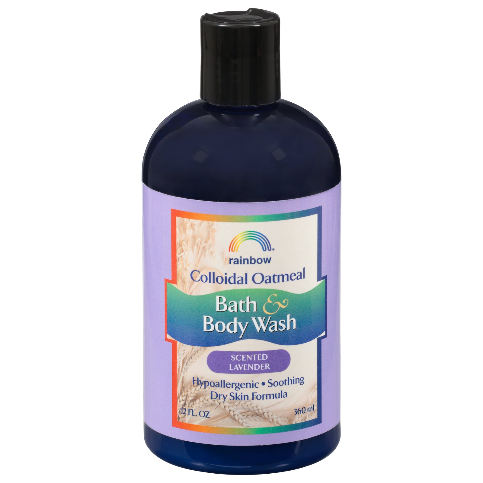 Rainbow Research Colloidal Oatmeal Bath And Body Wash Lavender - 12 Fl Oz