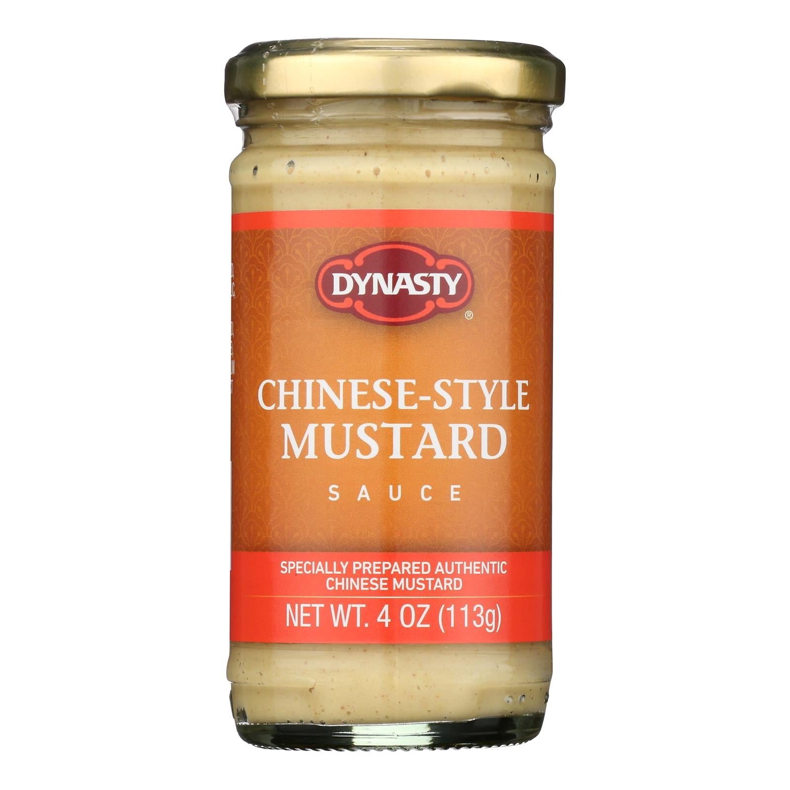Dynasty Chinese-Style Mustard - Case of 12 - 4 OZ