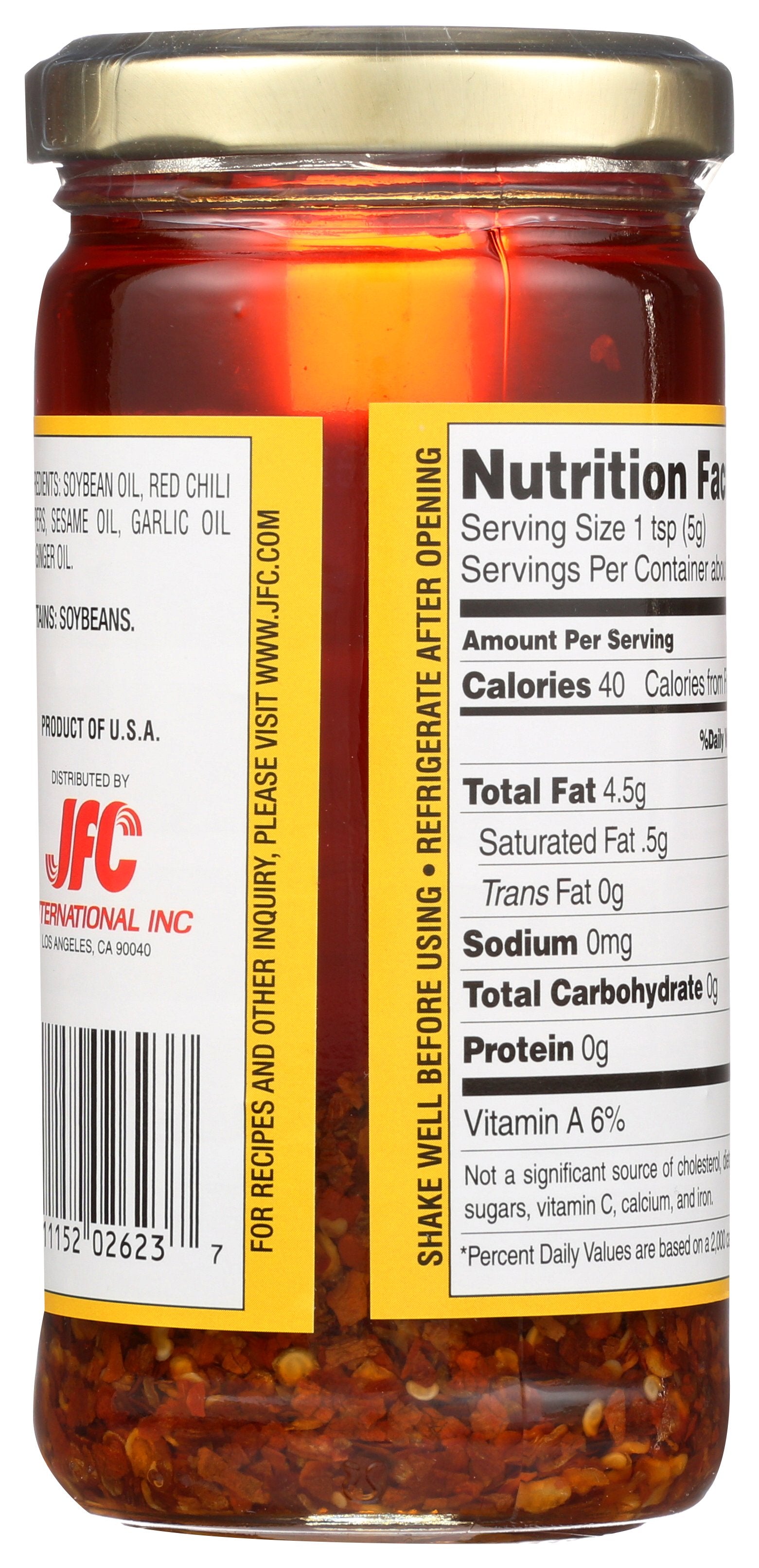 DYNASTY OIL CHILI HOT - Case of 6