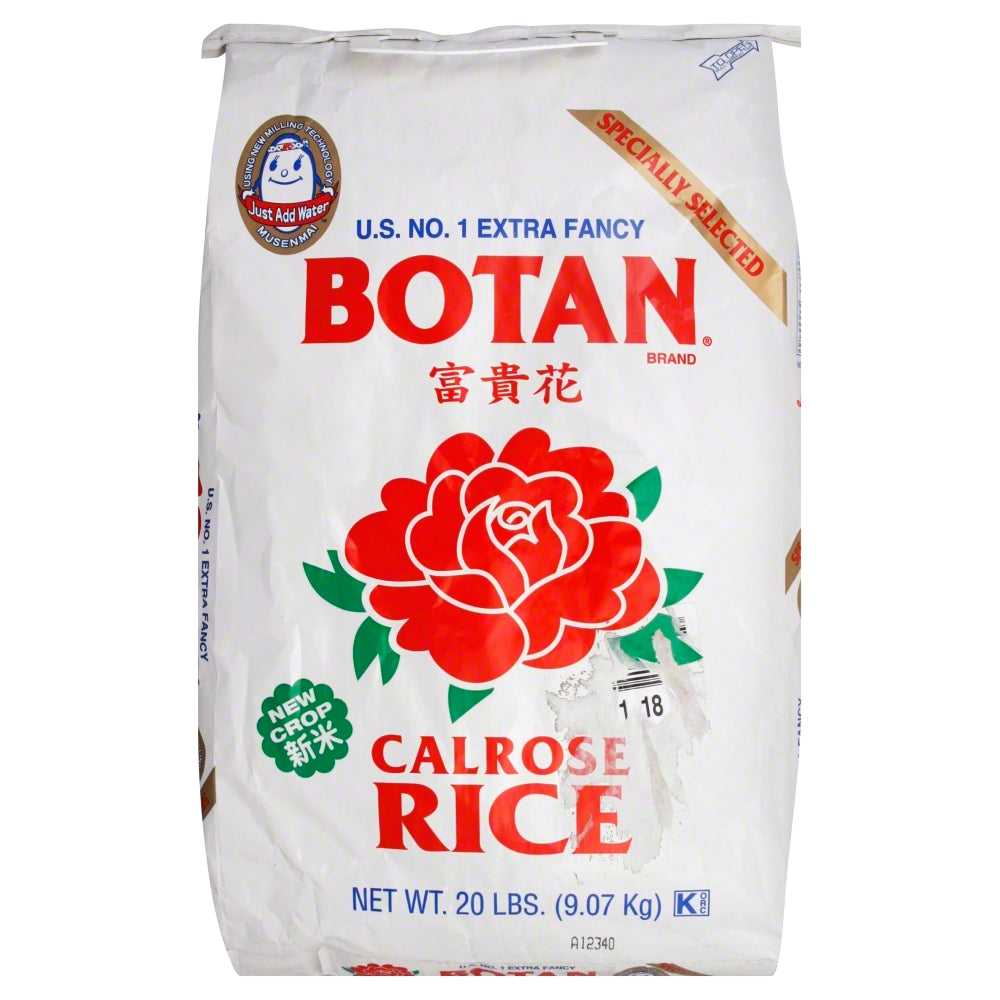 Botan Rice Calrose - 20lb