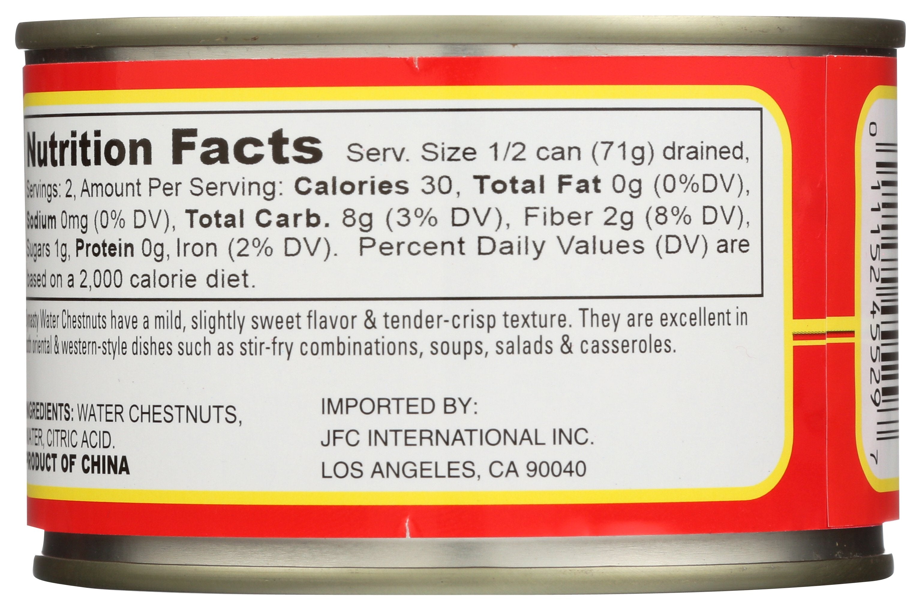 DYNASTY WATERCHESTNUT WHL - Case of 12