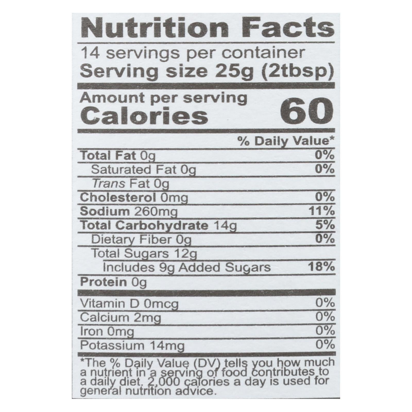 Grama's Gramas Sweet Chilli Sauce - Case of 6 - 13 oz