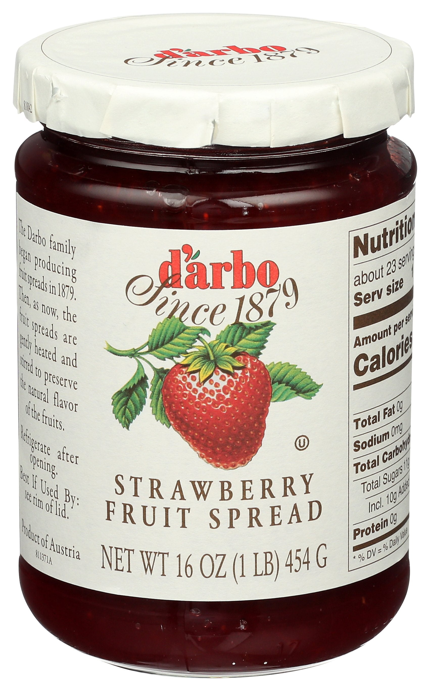 DARBO FRUIT SPRD GRDN STRWBRY - Case of 6