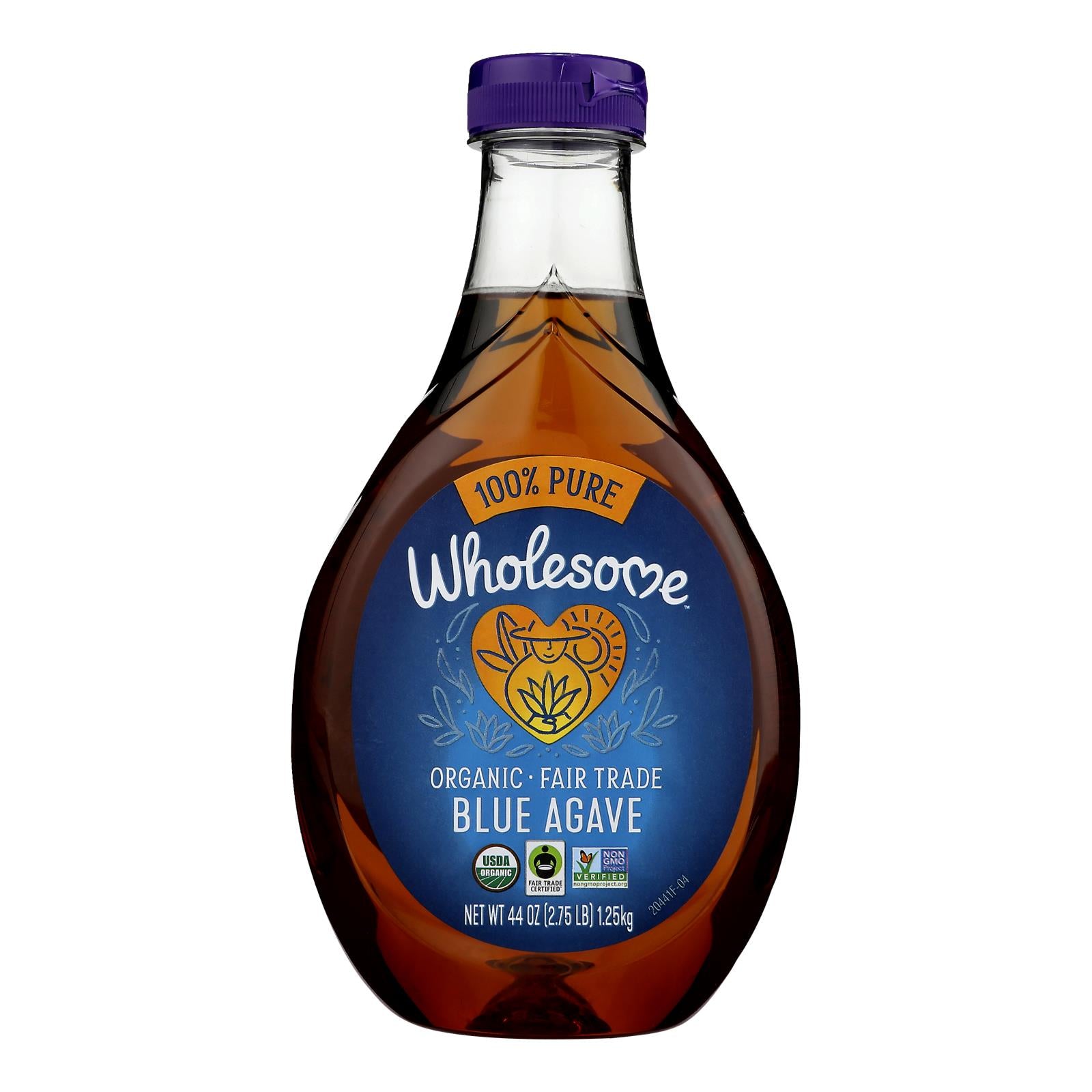 Wholesome Sweeteners Blue Agave - Organic - 44 Oz - Case Of 6