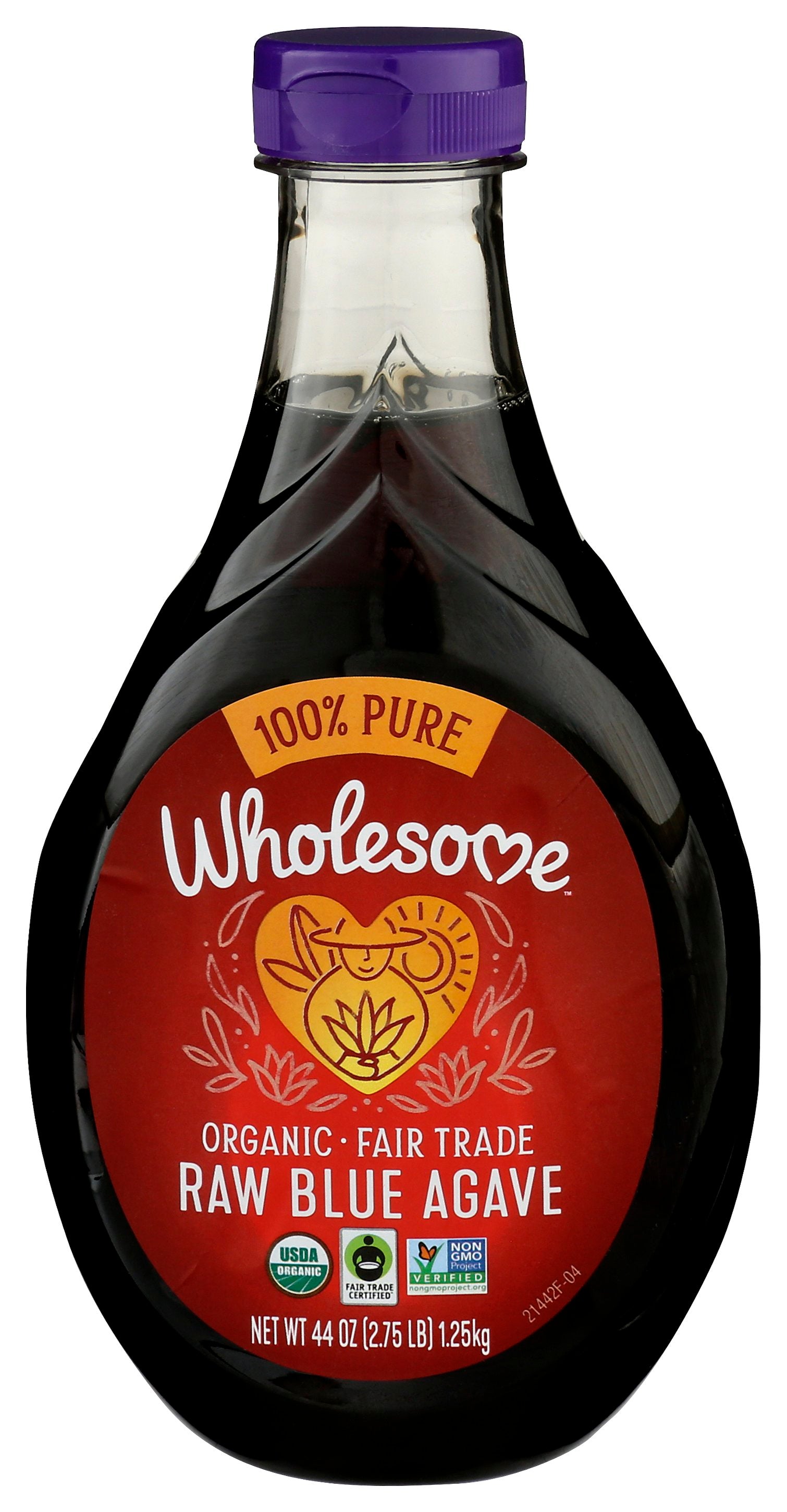 WHOLESOME AGAVE BLUE RAW ORG