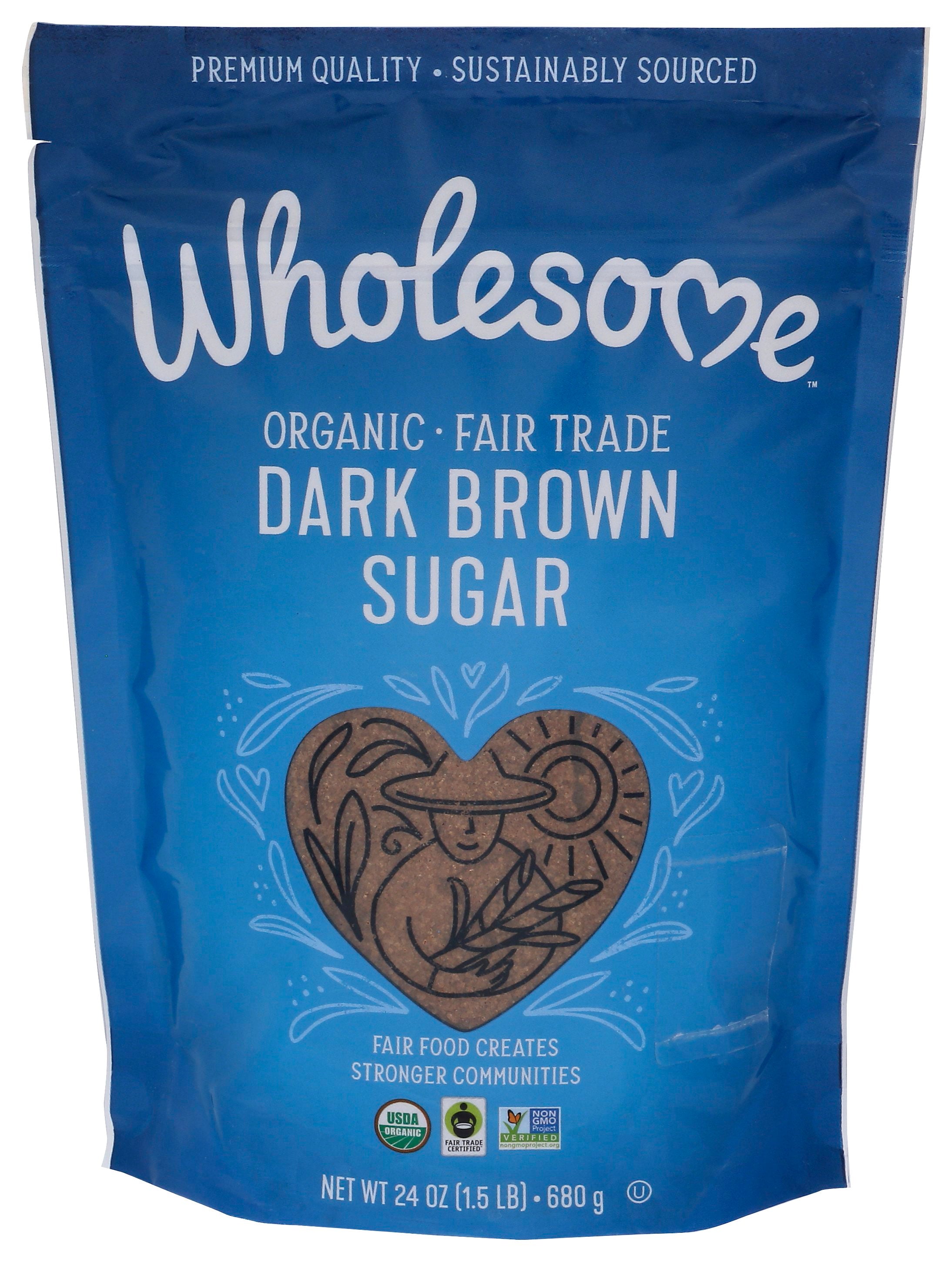 WHOLESOME SUGAR BROWN DARK ORG FTC - Case of 3