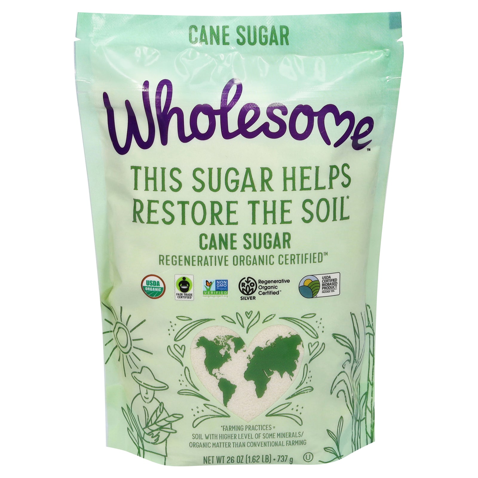 Wholesome - Sugar Og2 Cane Regen - CS of 12-26 OZ