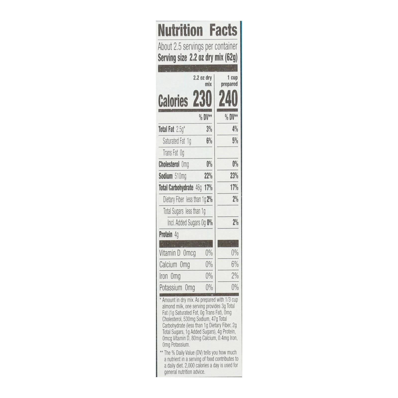 Annie's Homegrown Organic Gluten Free Vegan Elbows And Creamy Sauce Rice Pasta Dinner - Case Of 12 - 6 Oz.