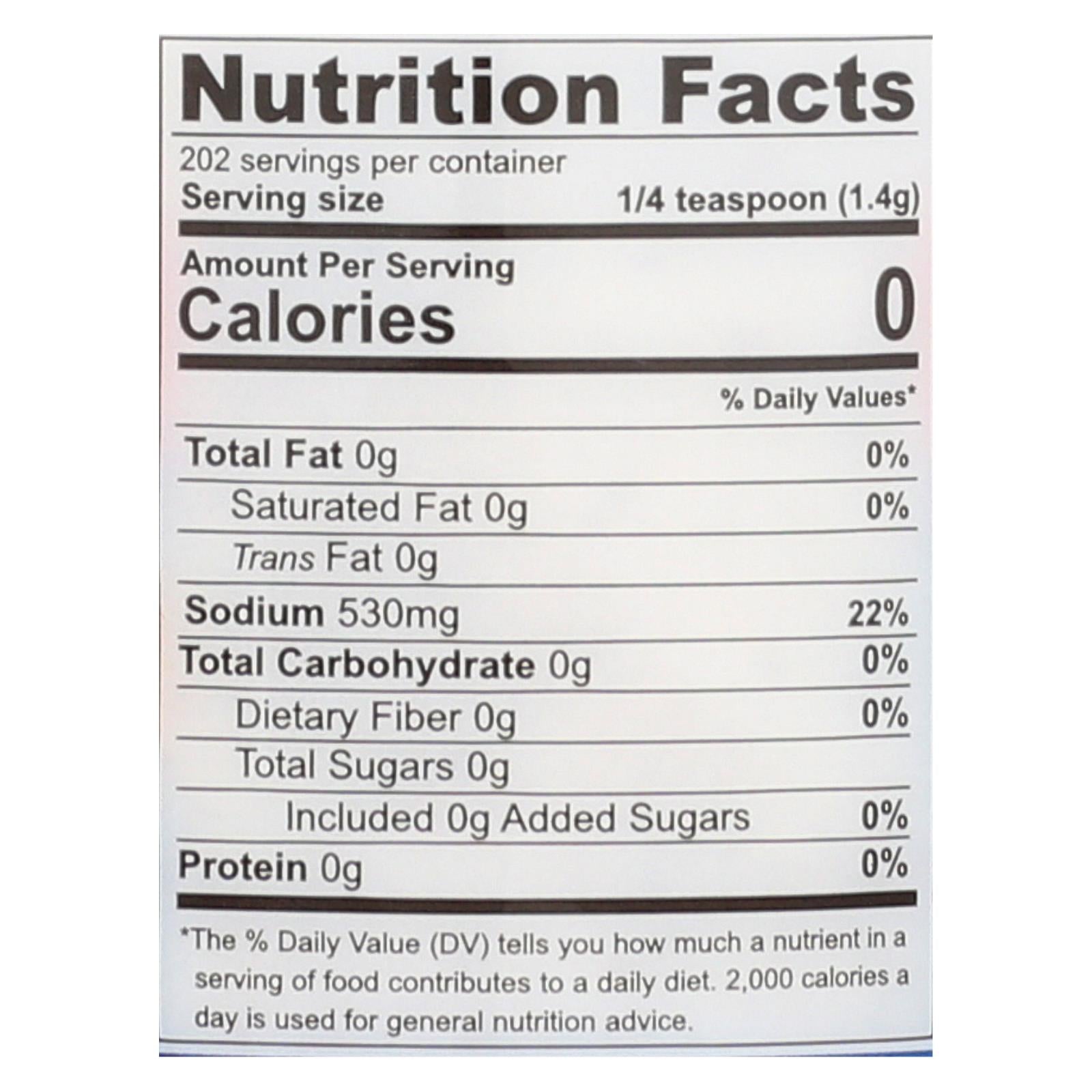 Our Real Salt - Case Of 6 - 10 Oz