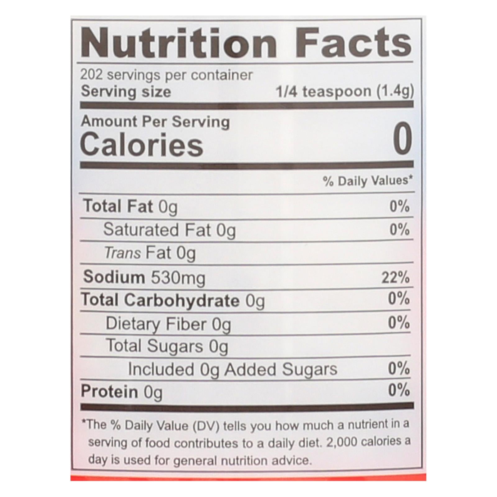 Redmond's Kosher Salt - Case of 6 - 10 OZ