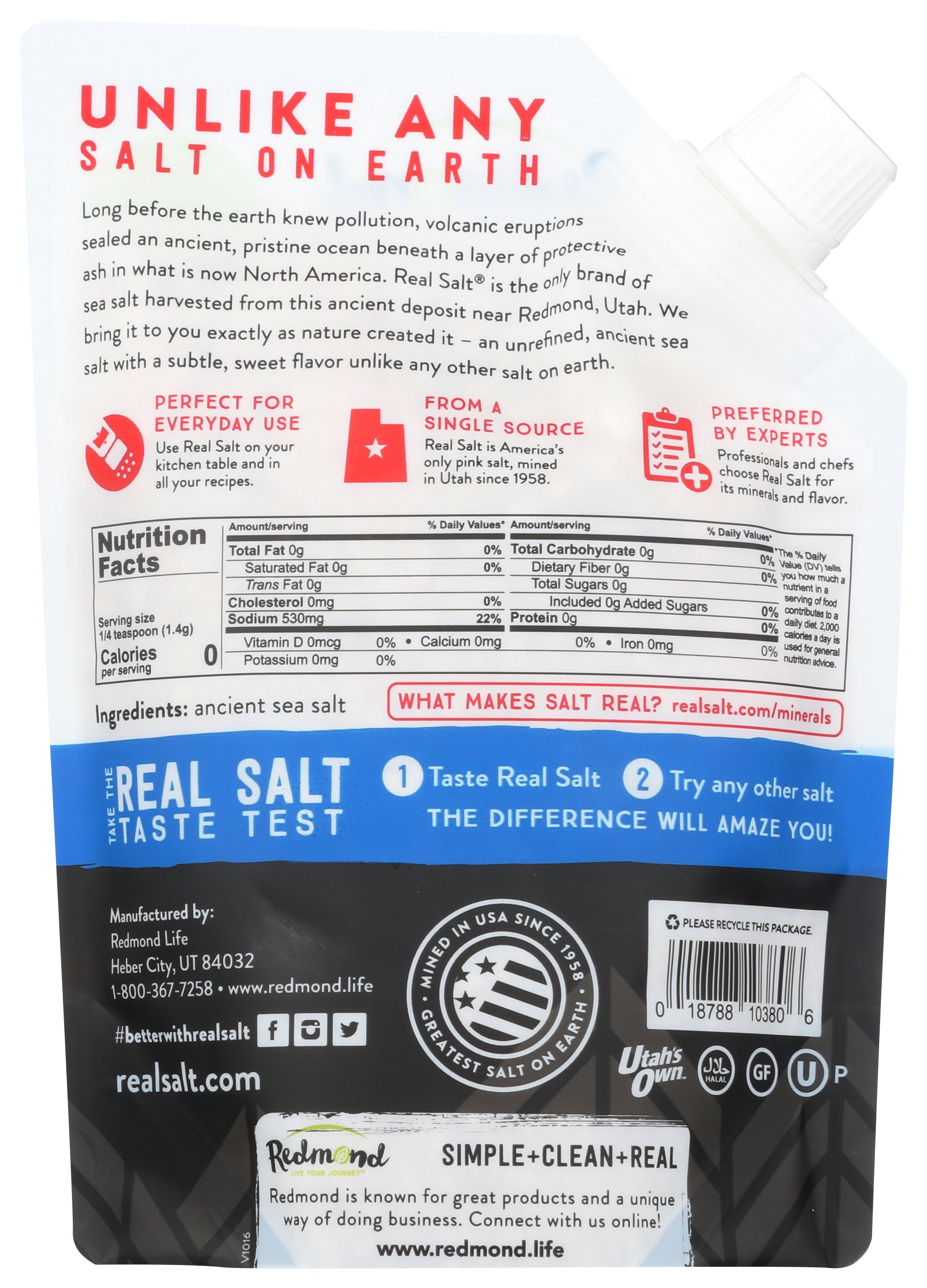 REDMOND REALSALT GRNDR SALT COURSE - Case of 3