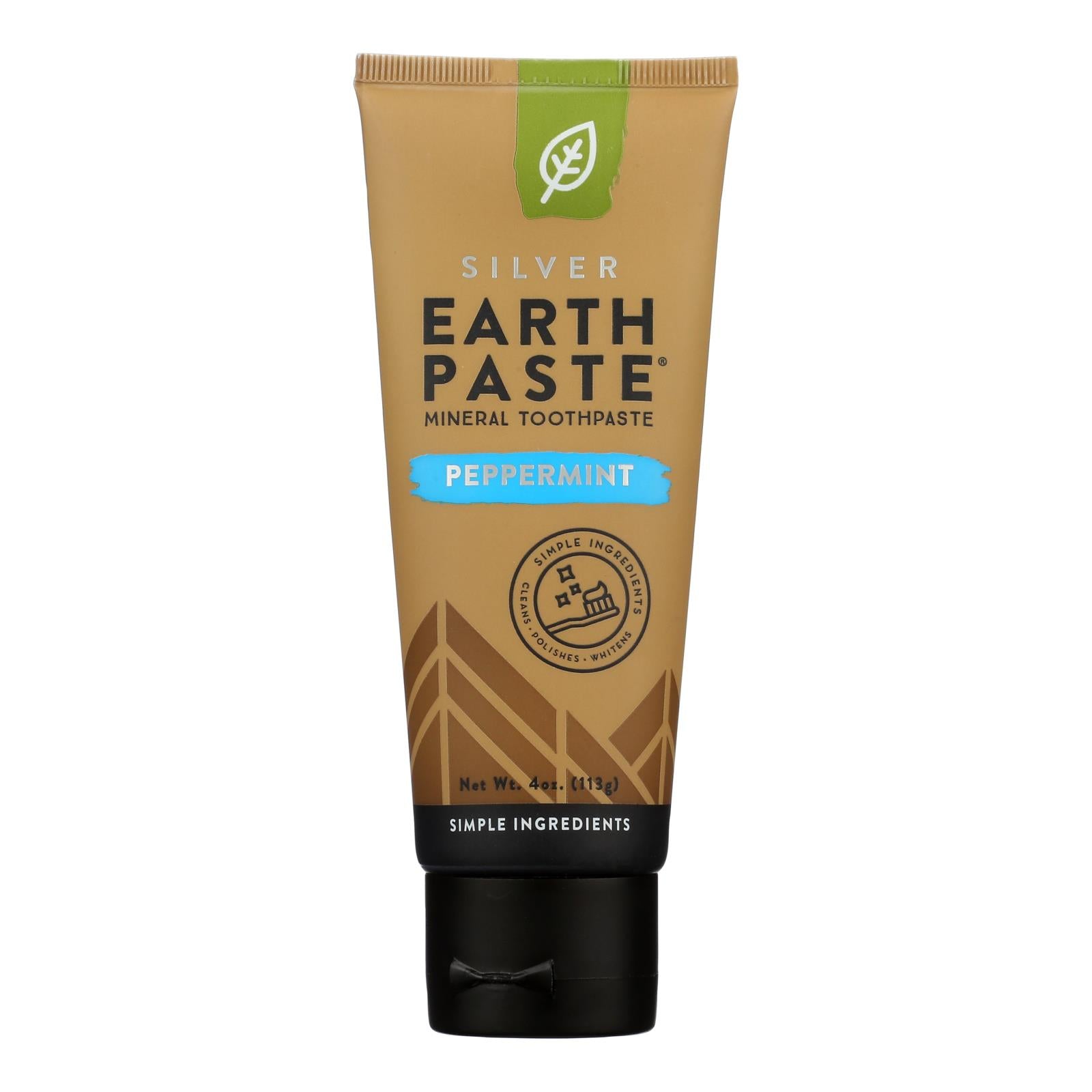 Redmond Trading Company Earthpaste Natural Toothpaste Peppermint - 4 Oz