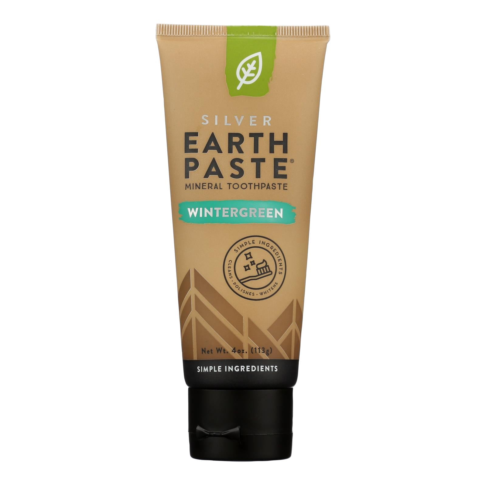 Redmond Trading Company Earthpaste Natural Toothpaste Wintergreen - 4 Oz