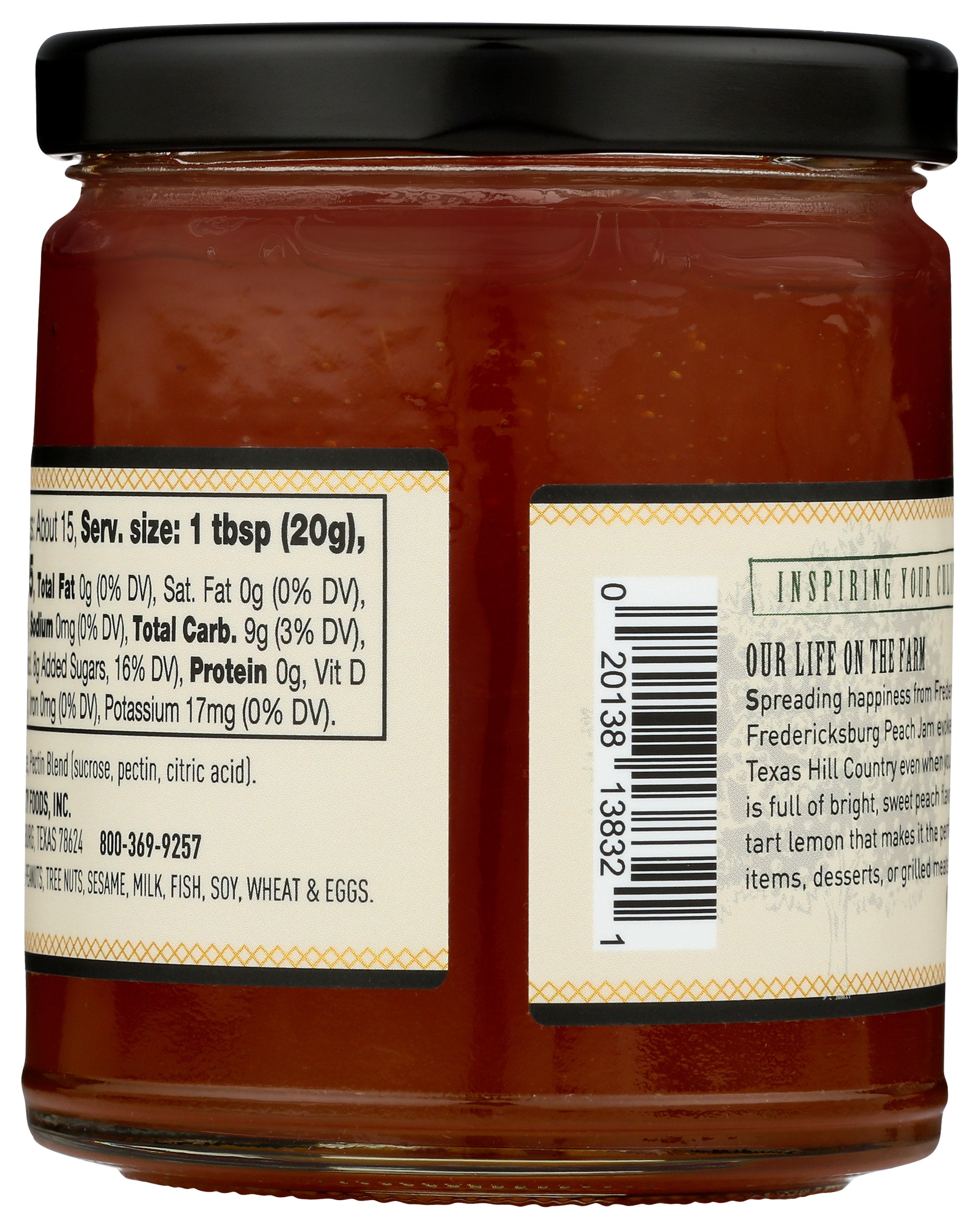 FISCHER & WIESER JAM PEACH FREDERICKSBURG - Case of 6