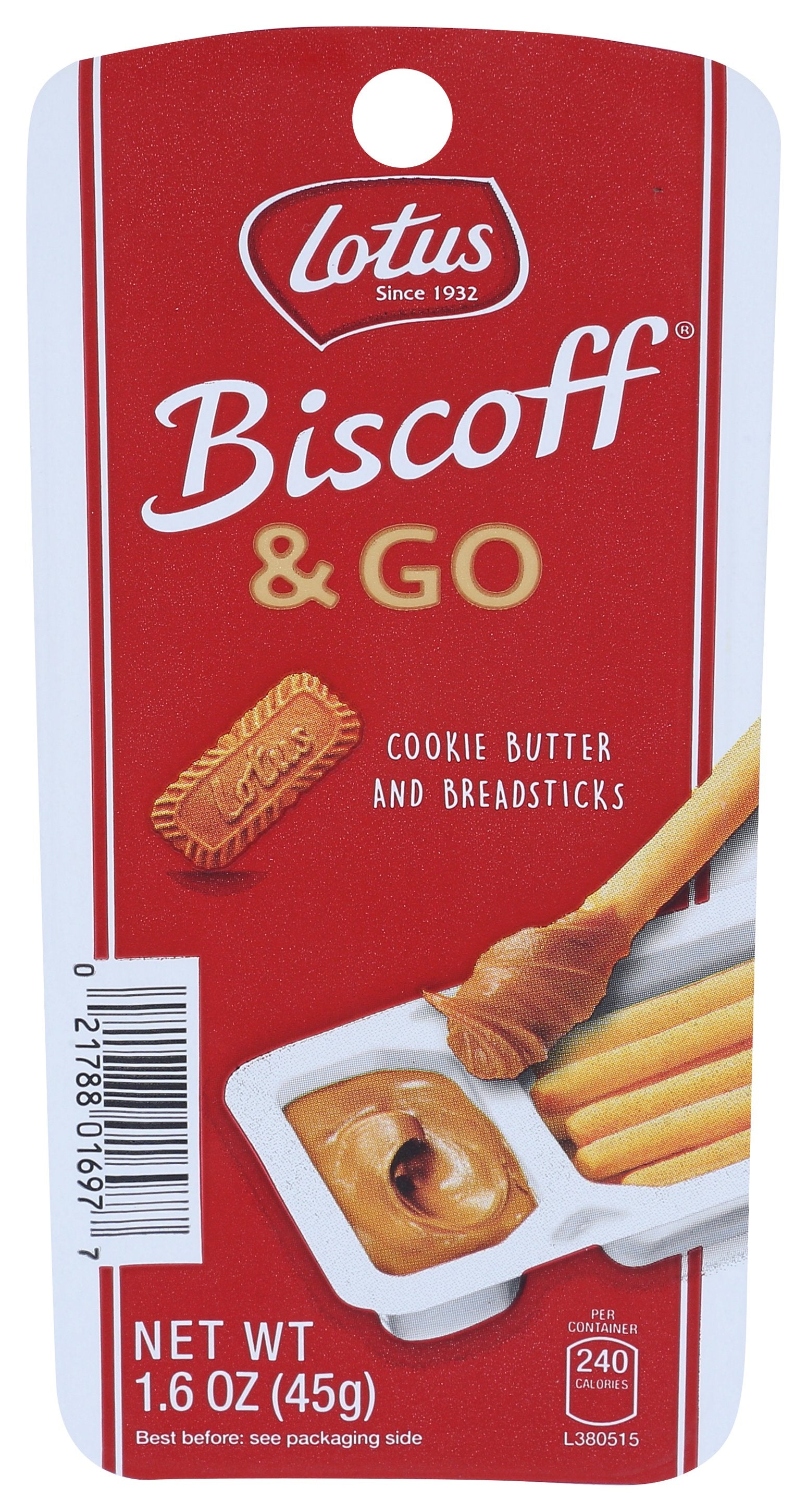 BISCOFF COOKIE BUTTR BISCOFF N GO - Case of 8
