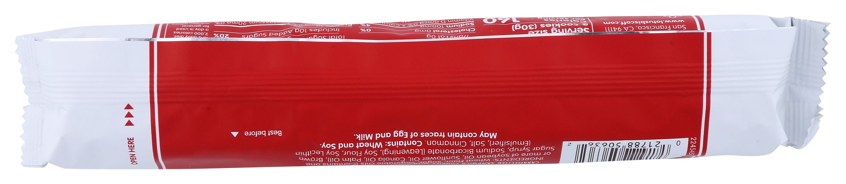 BISCOFF COOKIE SANDWICH BSCFF CRM - Case of 9