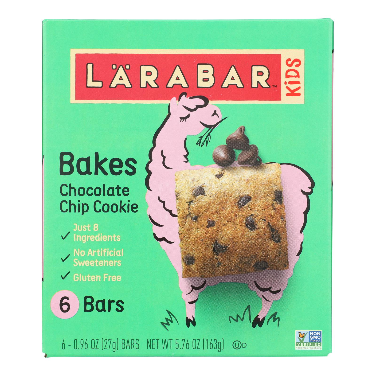 Larabar - Bar Kids Chocolate Chip Cookie - Case of 8 - 6/.96 OZ