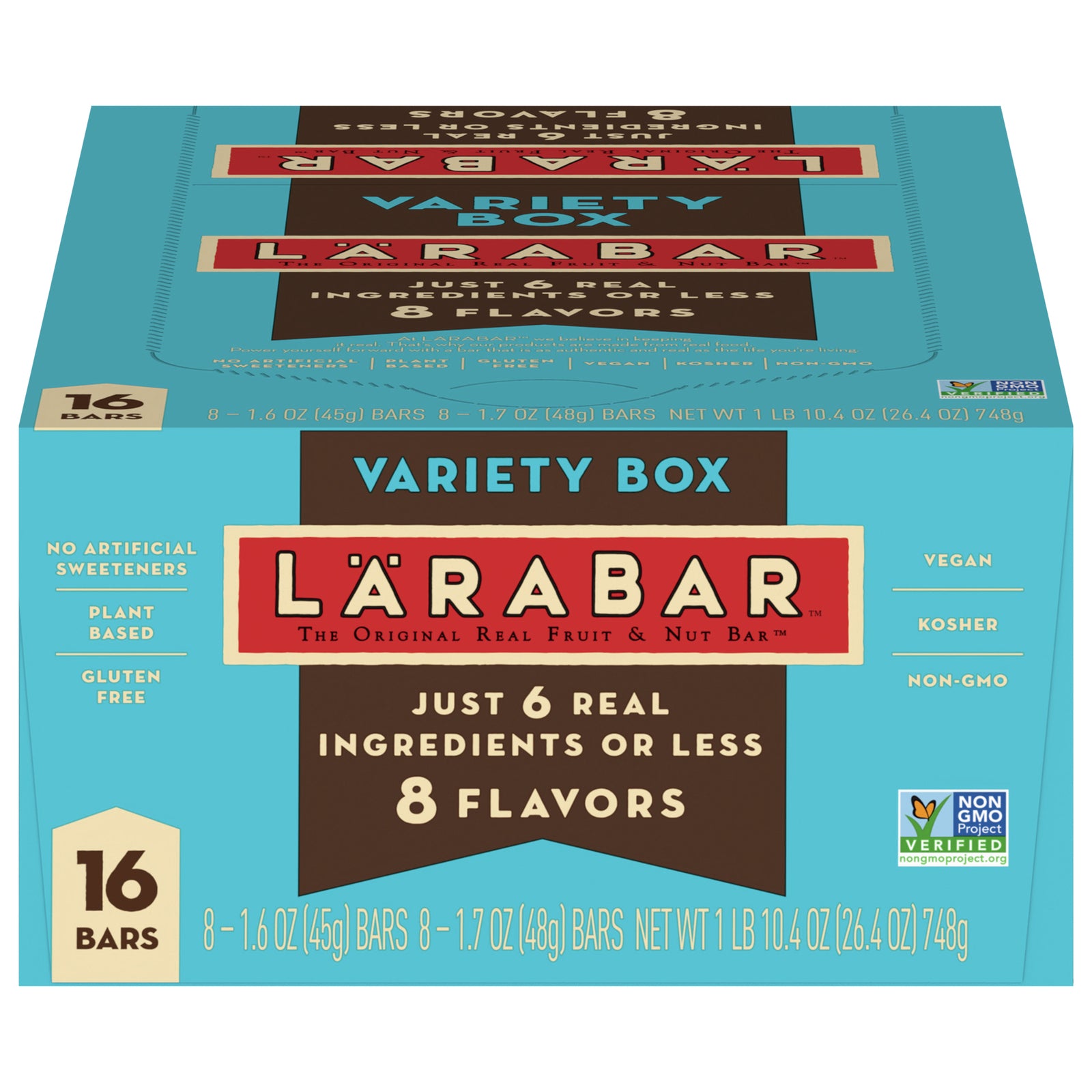 Larabar - Bar Variety Box 8 Flvr - CS of 4-16 CT