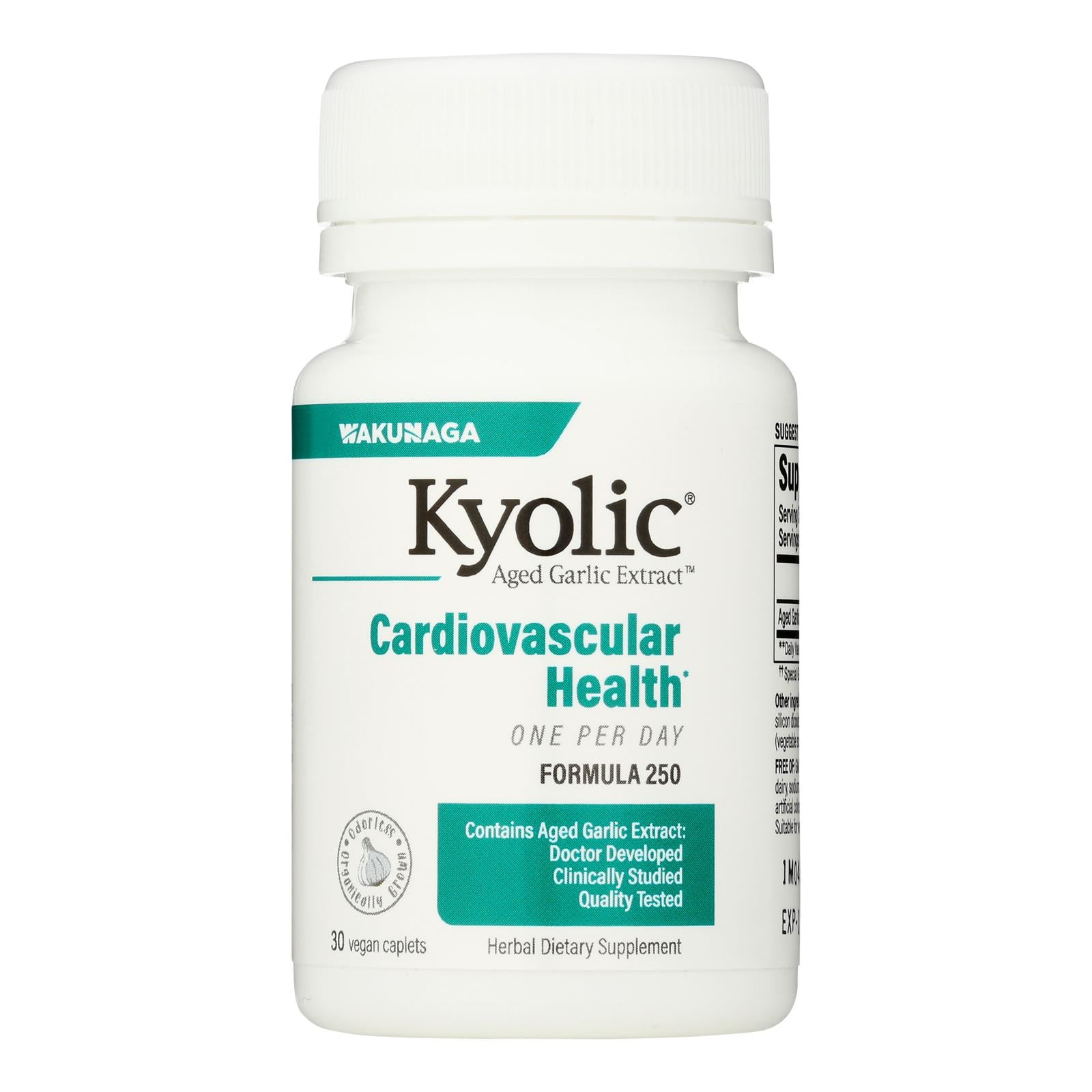 Kyolic - Aged Garlic Extract One Per Day Cardiovascular - 1000 Mg - 30 Caplets