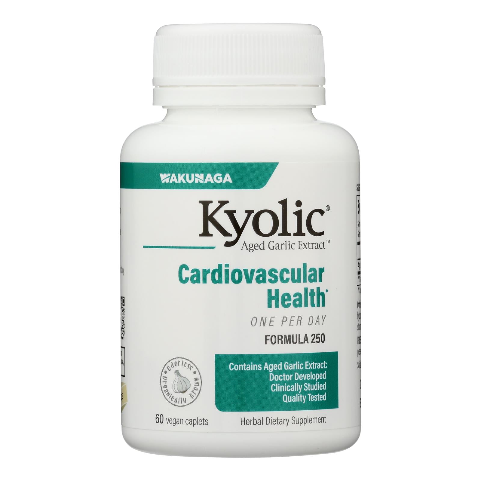 Kyolic - Aged Garlic Extract One Per Day Cardiovascular - 1000 Mg - 60 Caplets