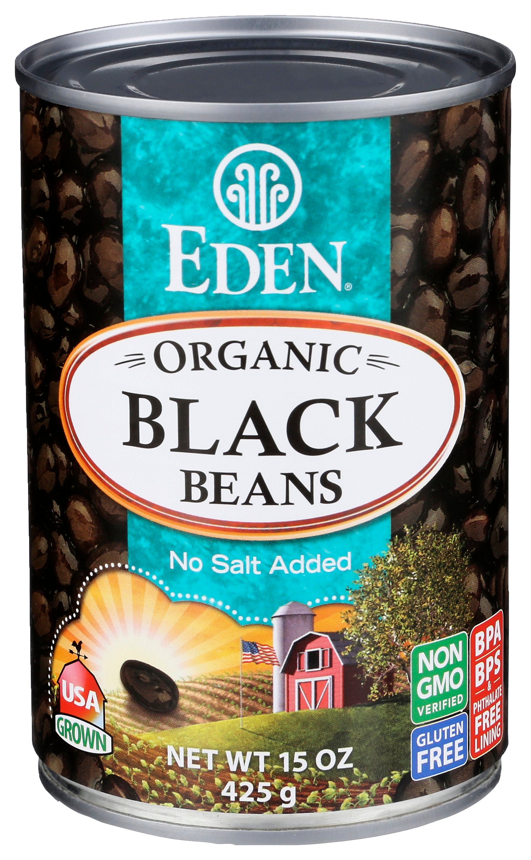 EDEN FOODS BEAN CAN BLACK NS ORG