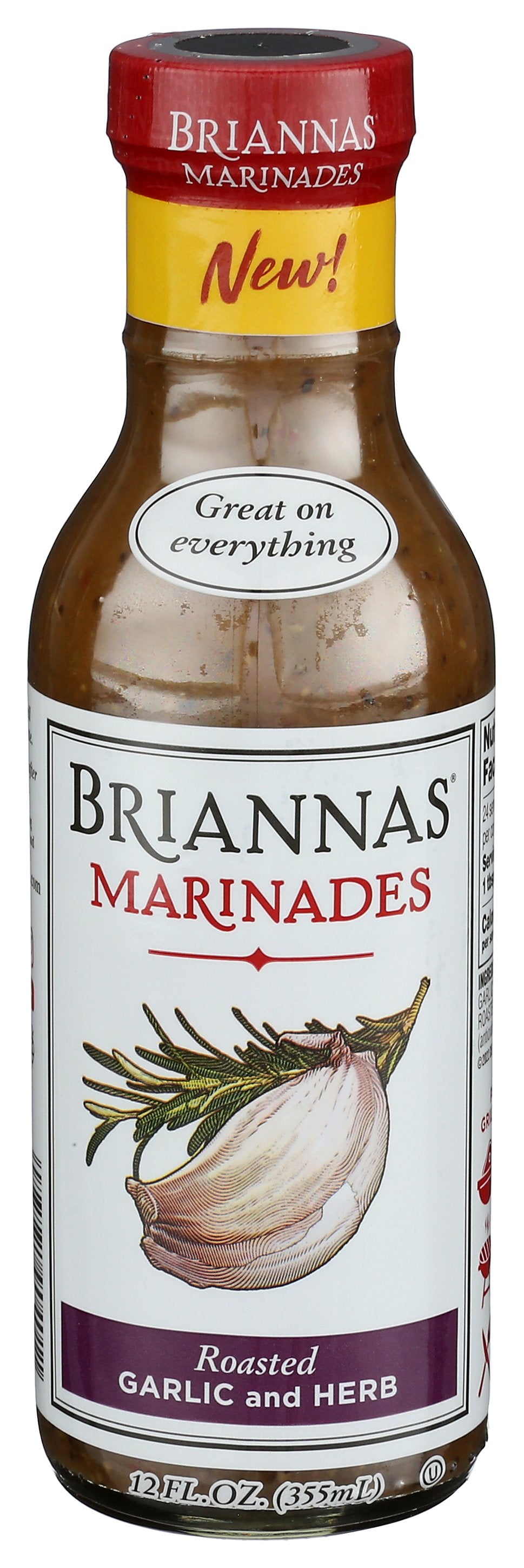 BRIANNAS MARINADE RSTED GRLIC HRB - Case of 6