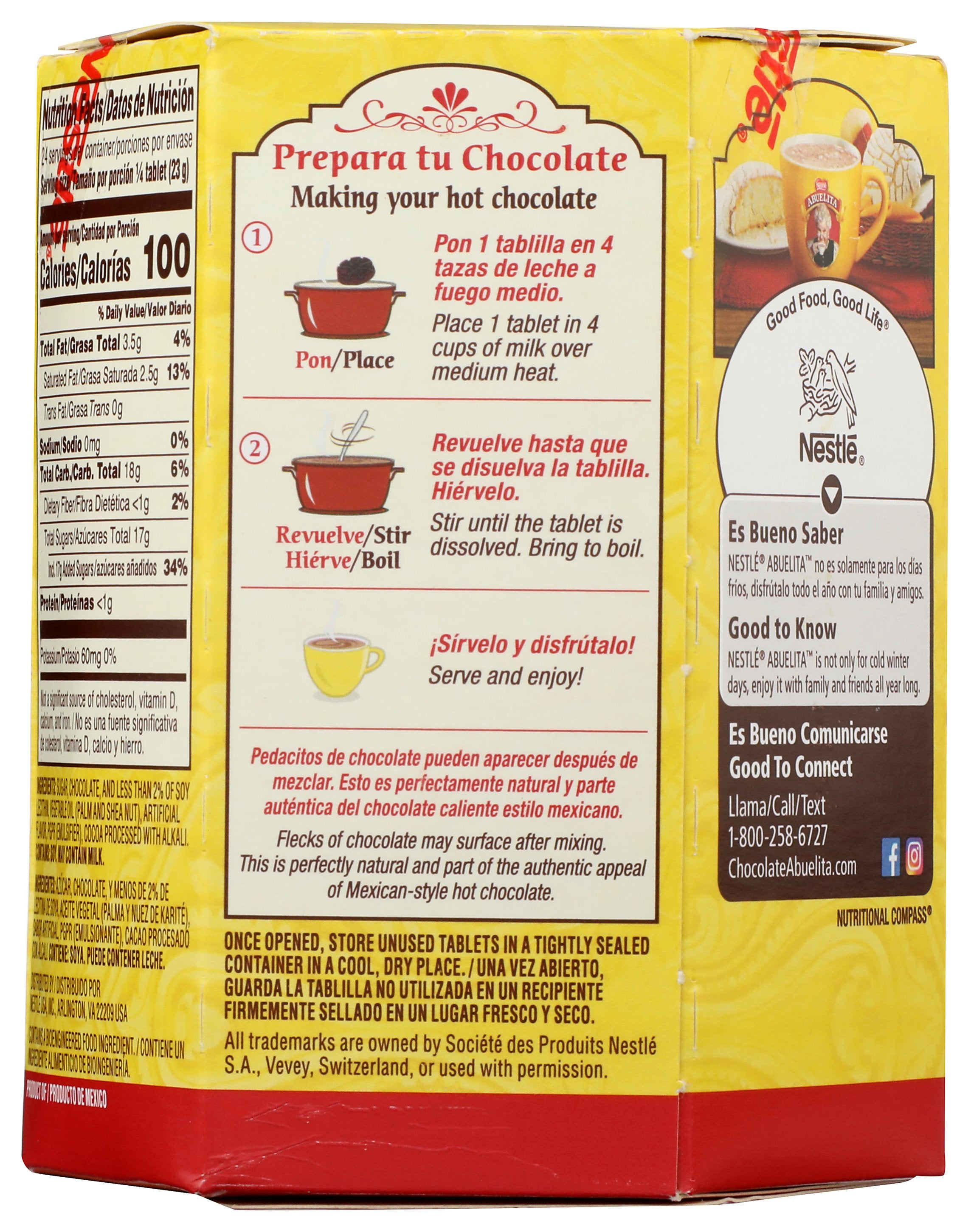 ABUELITA BEV MIX CHOC 6TBLT - Case of 12