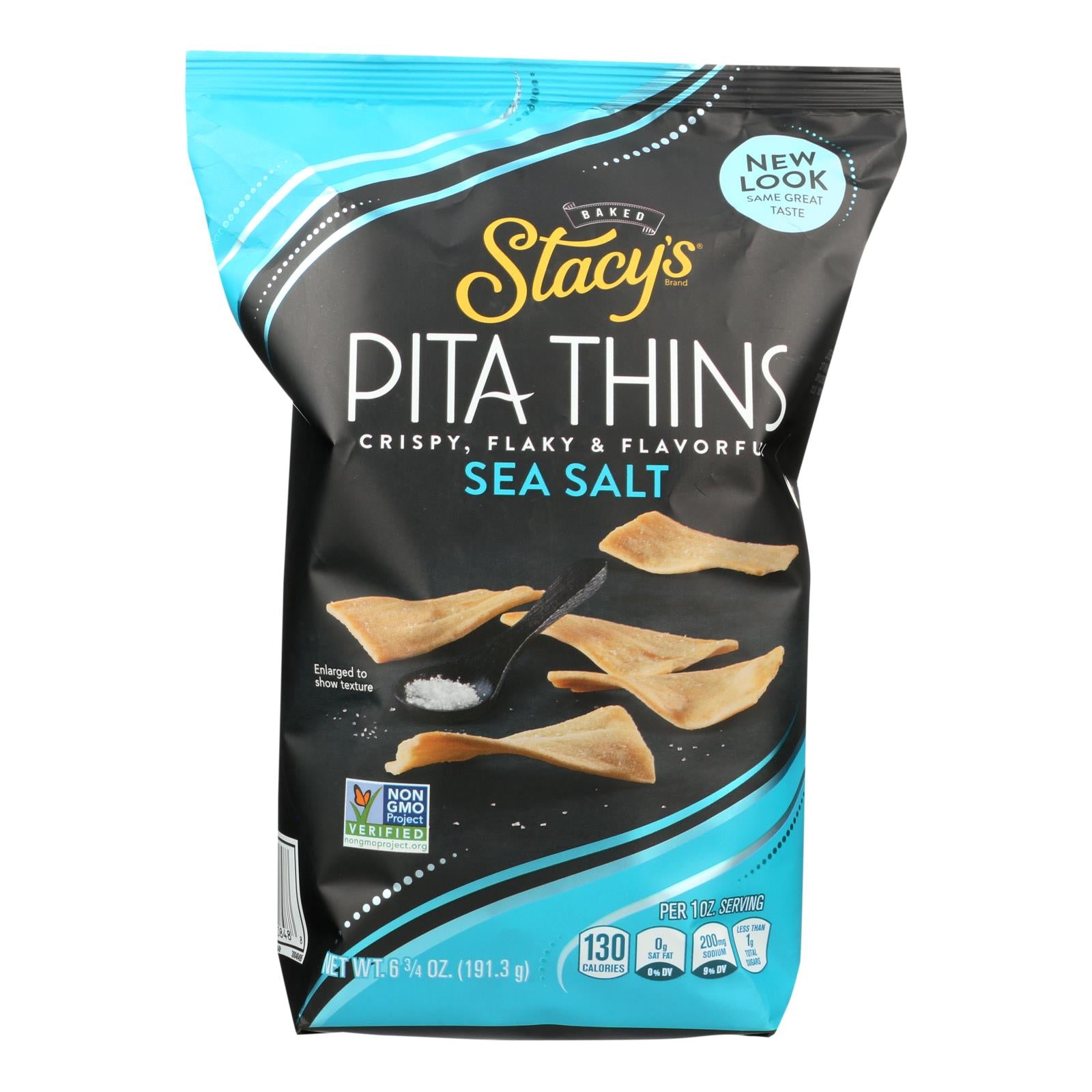 Stacy's Simply Naked Pita Chips, 8-Pack, 6.75 Oz Each
