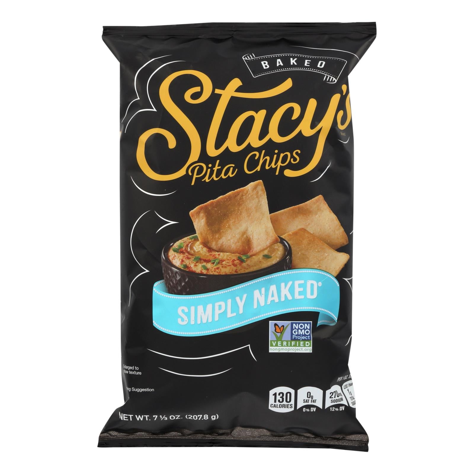 Stacy's Simply Naked Pita Chips - 12 Pack, 7.33oz Each