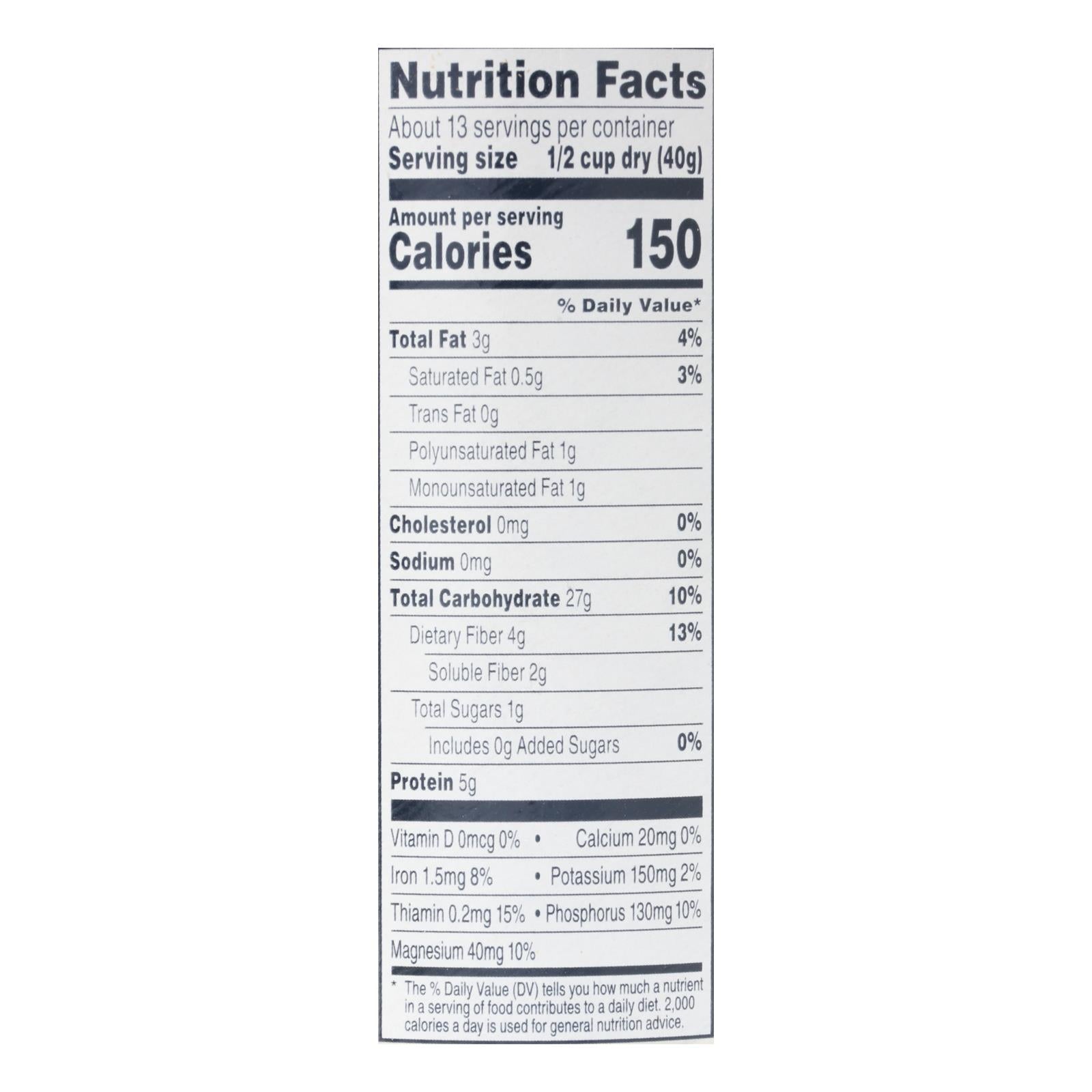 Quaker 100% Whole Grain Old Fashioned Oats - Case Of 12 - 18 Oz