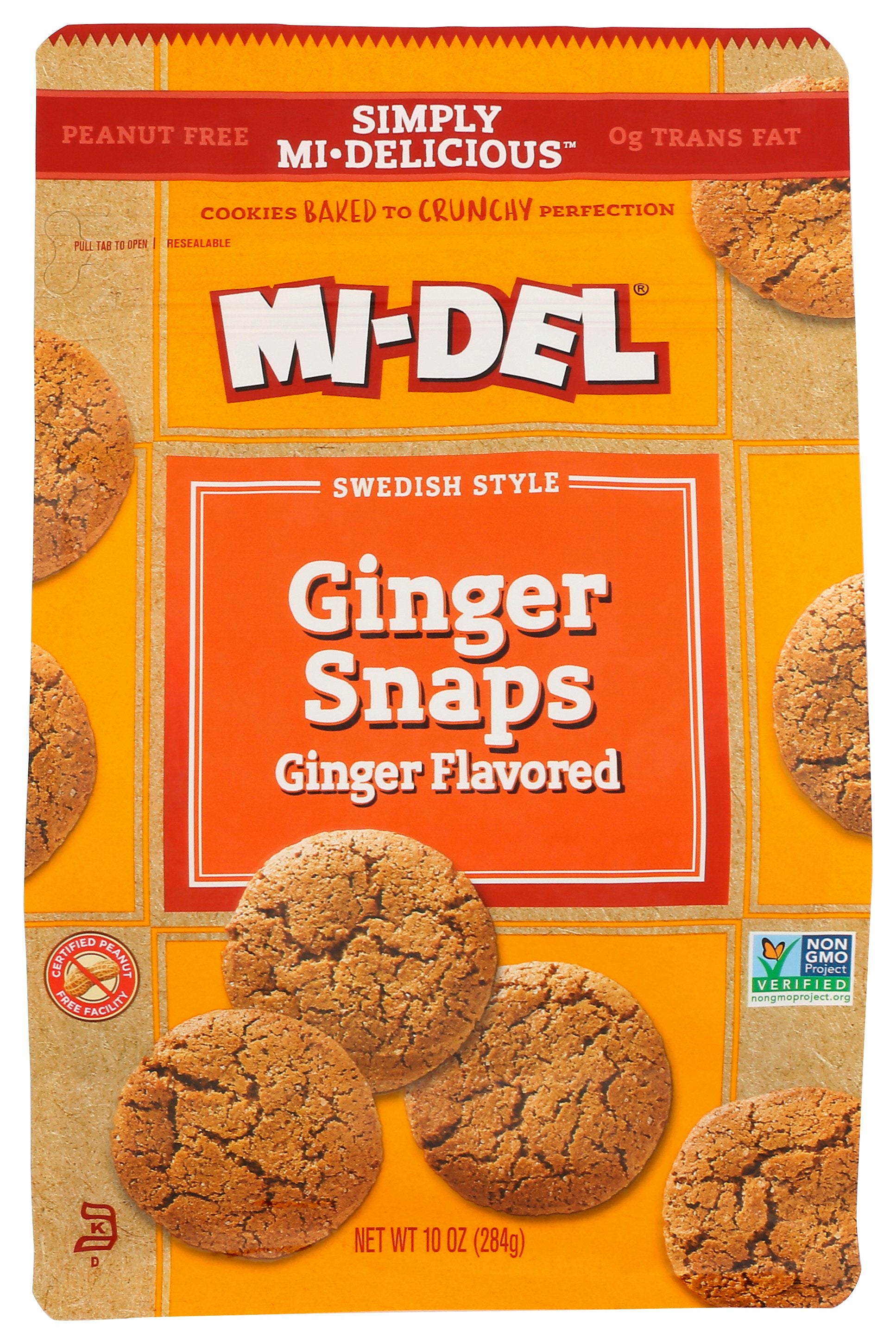 MIDEL COOKIE GINGER SNAP FLVRD - Case of 8
