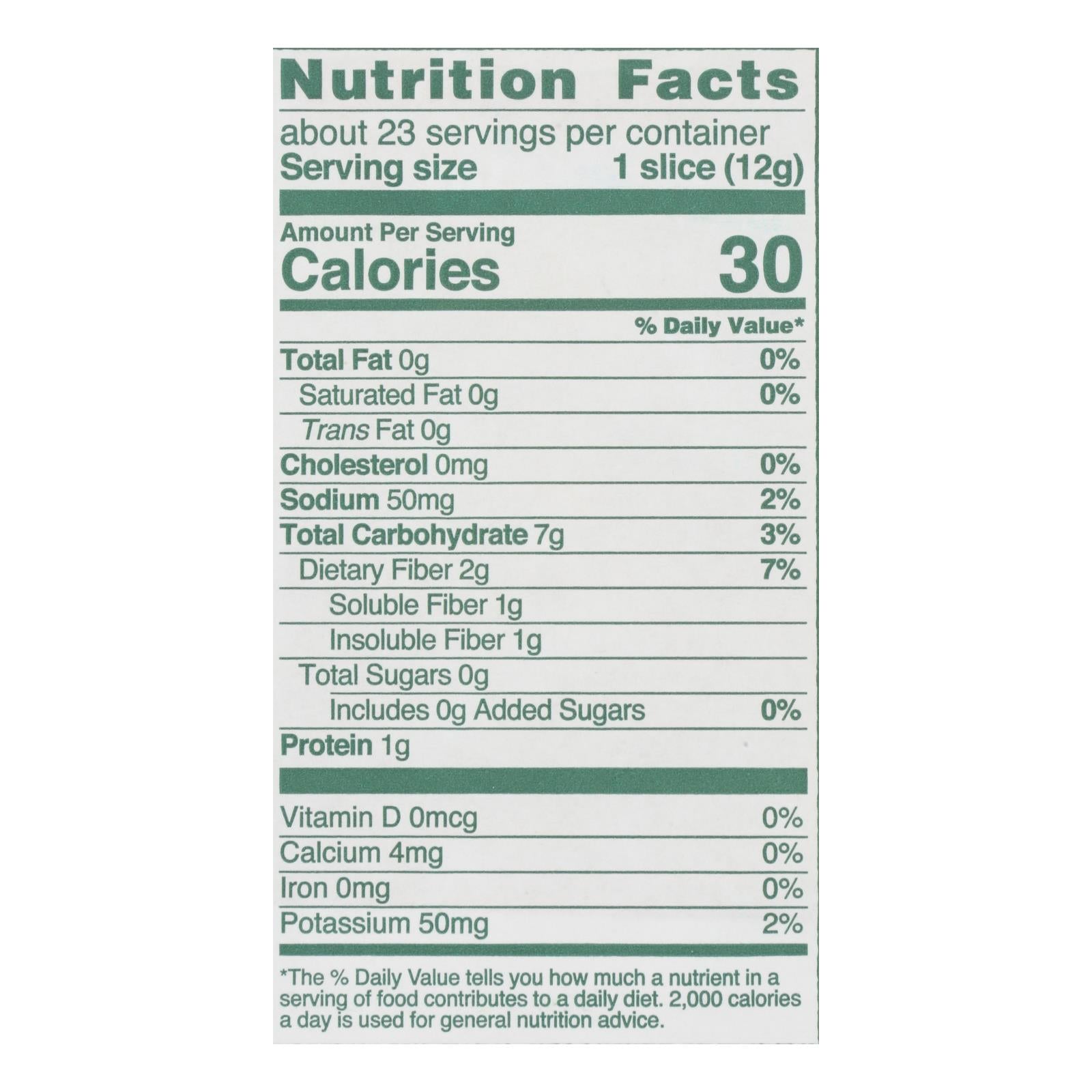 Wasa Crispbread Rye Crispbread - Sourdough - Case Of 12 - 9.7 Oz.