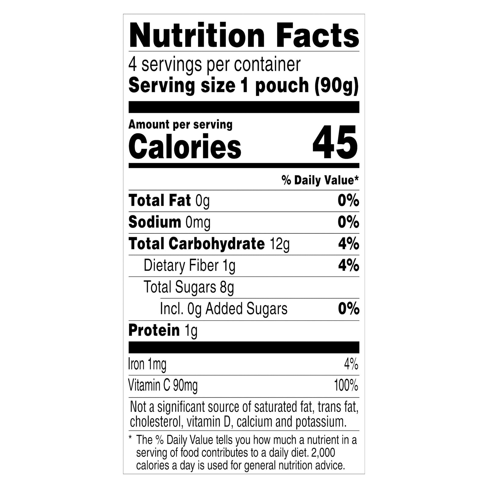 Santa Cruz Organic Apple Sauce - Case Of 6 - 3.2 Oz.