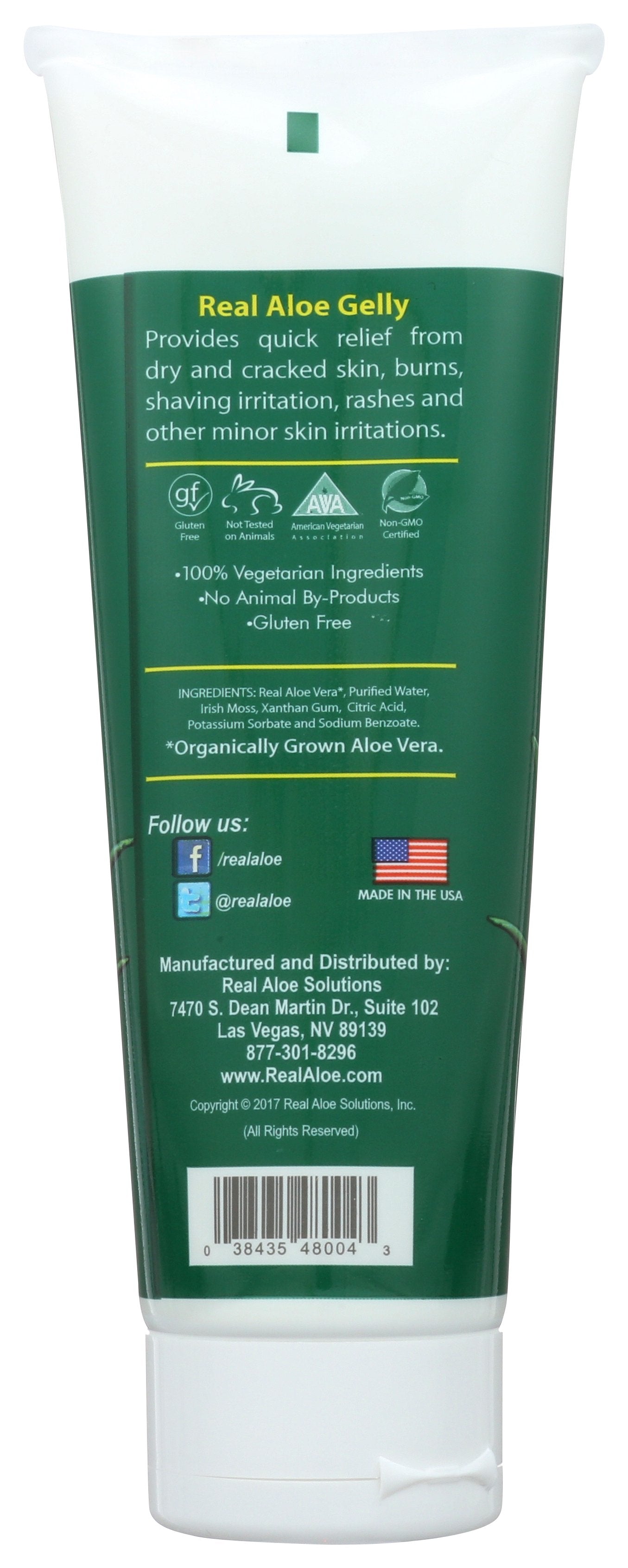 REAL ALOE ALOE VERA GELLY UNSCNTD - Case of 3
