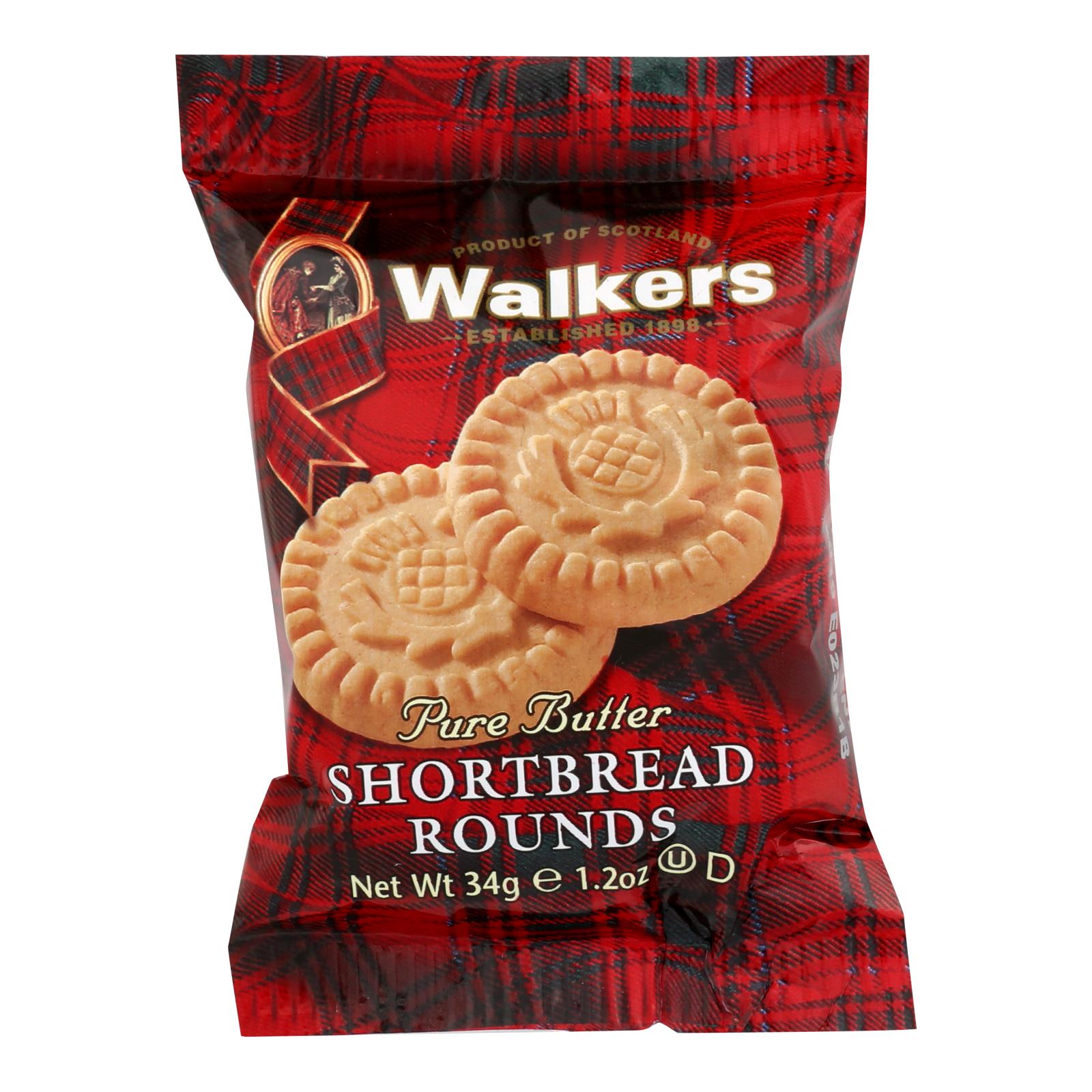 Walkers Shortbread Cookies - Case of 22 - 1.2 OZ