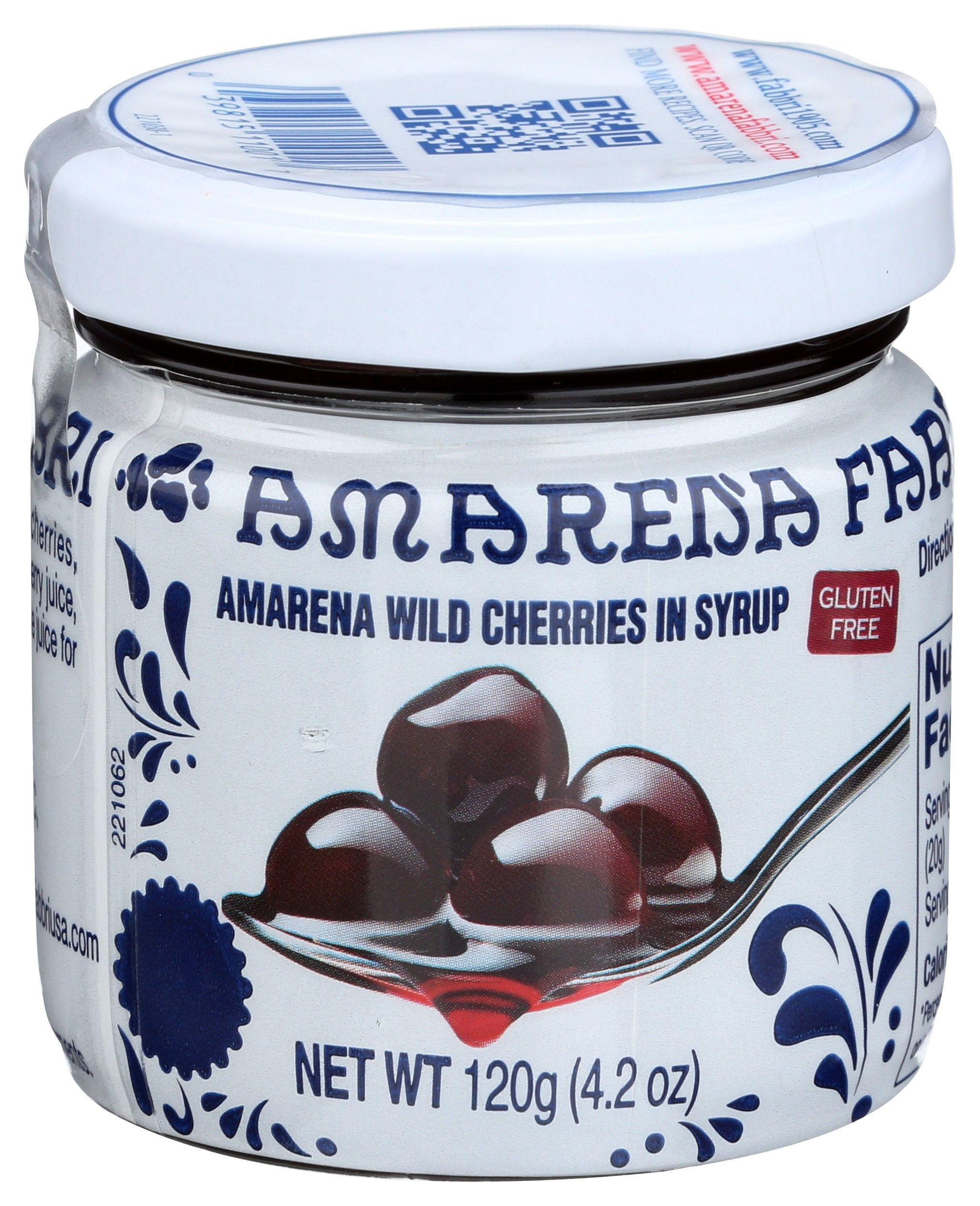 FABBRI CHERRY WILD IN SYRUP - Case of 24