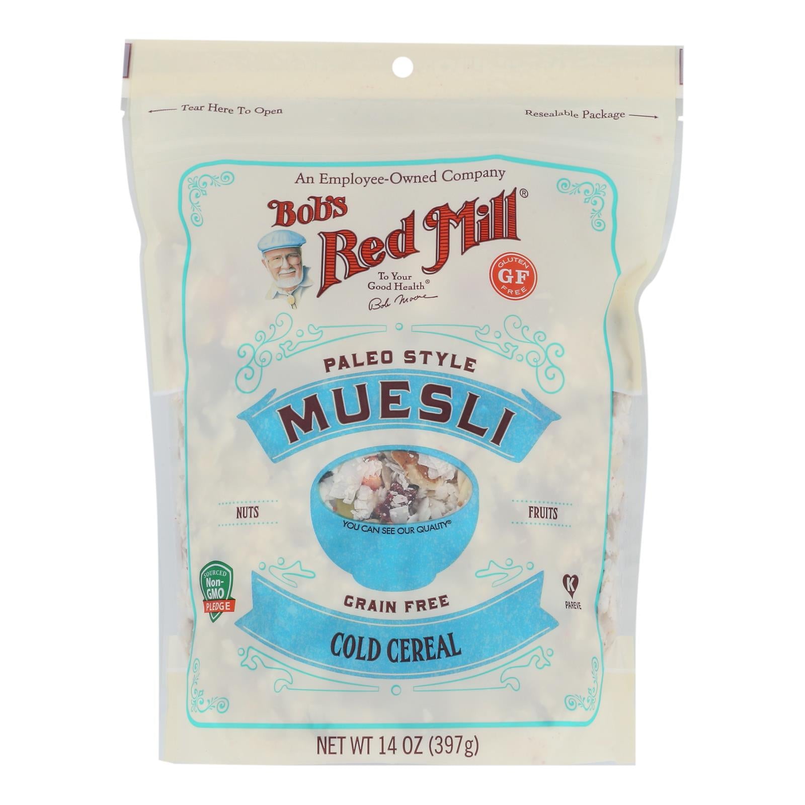 Bob's Red Mill Paleo Muesli - 14 Oz, Case of 4