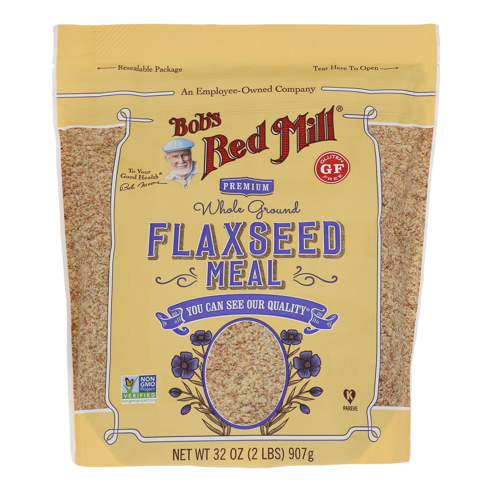 Bob's Red Mill Gluten-Free Flaxseed Meal, 32 oz, 4-Pack