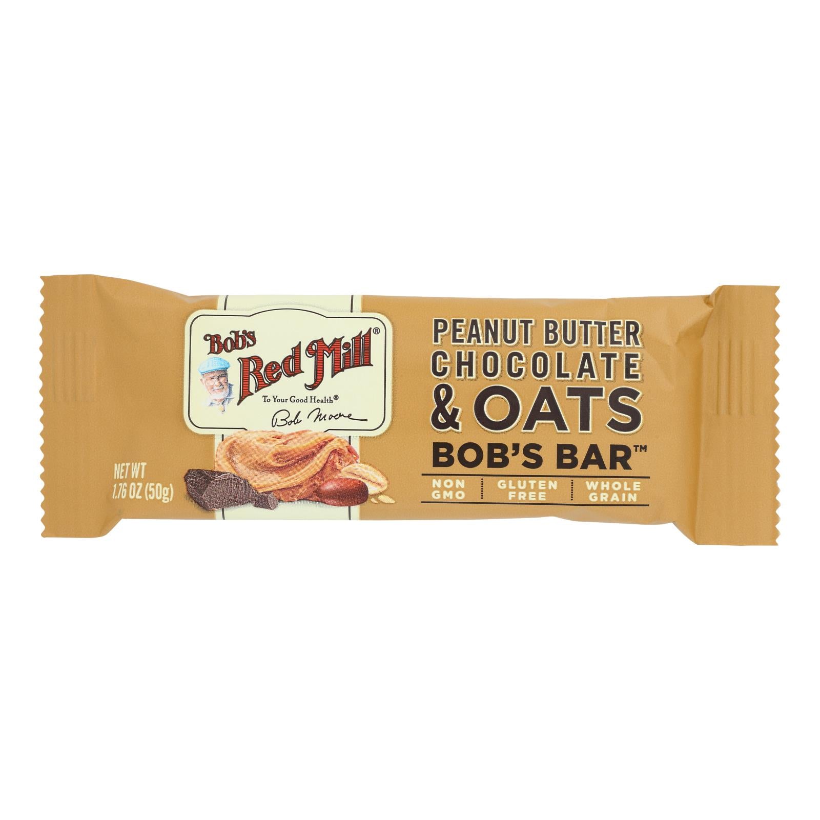Bob's Red Mill Peanut Butter Chocolate Oat Bars 12-Pack