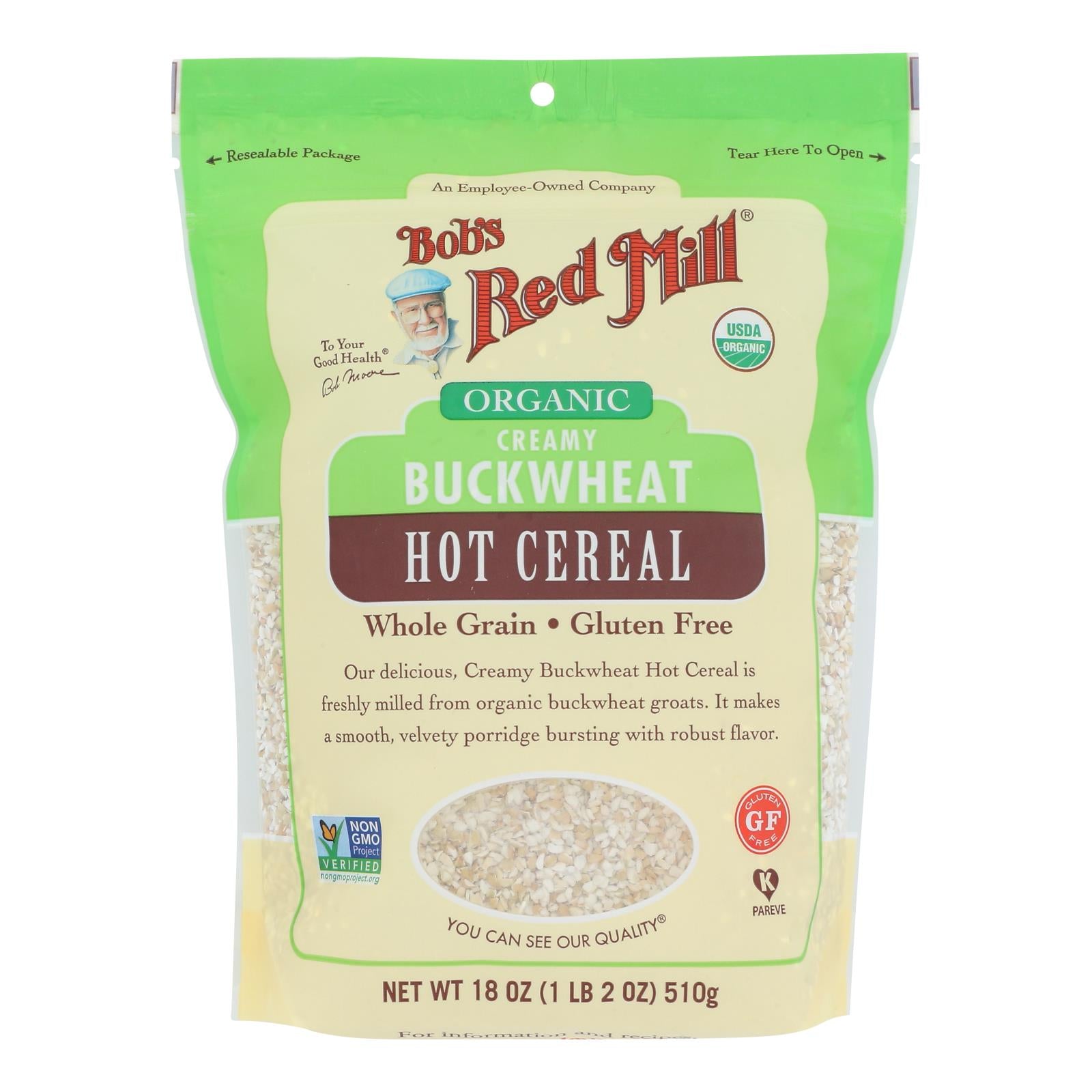 Bob's Red Mill - Cerial Buckwheat - Case Of 4-18 Oz