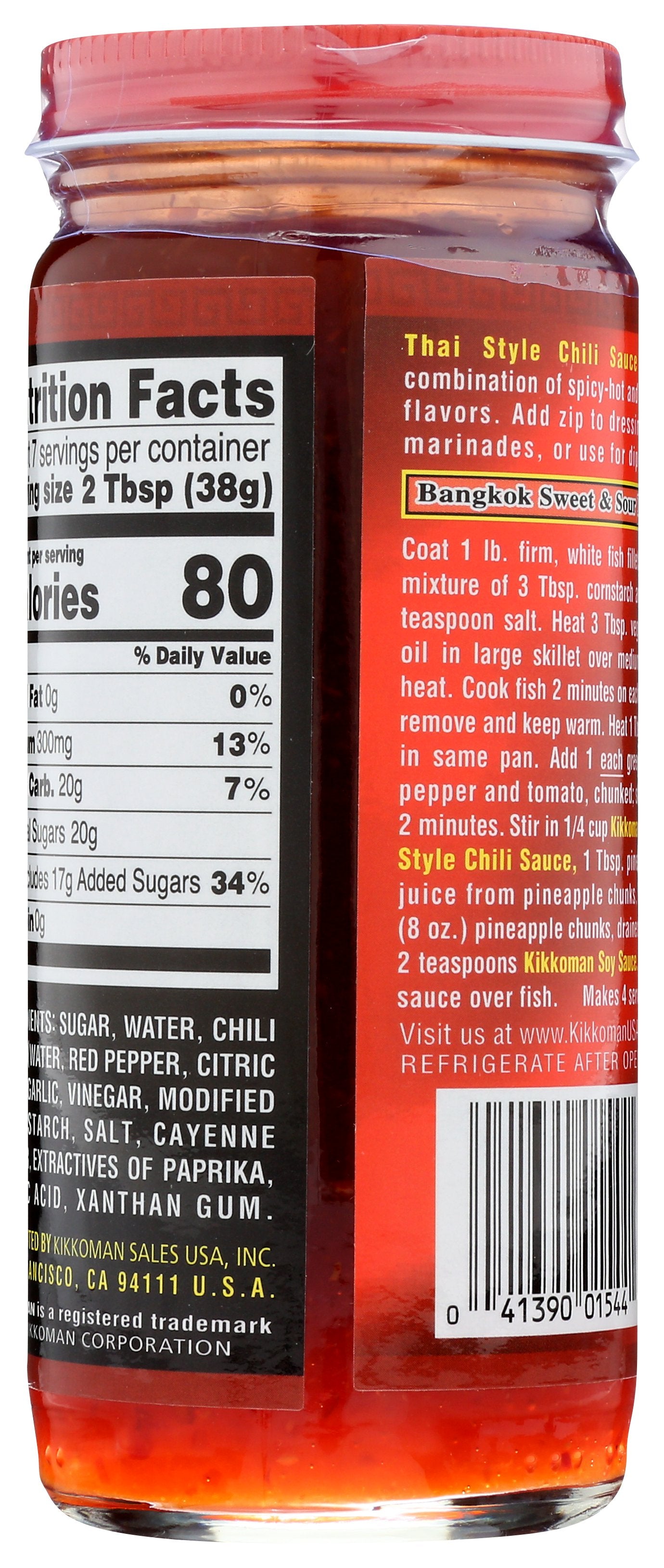 KIKKOMAN SAUCE CHILI THAI - Case of 6