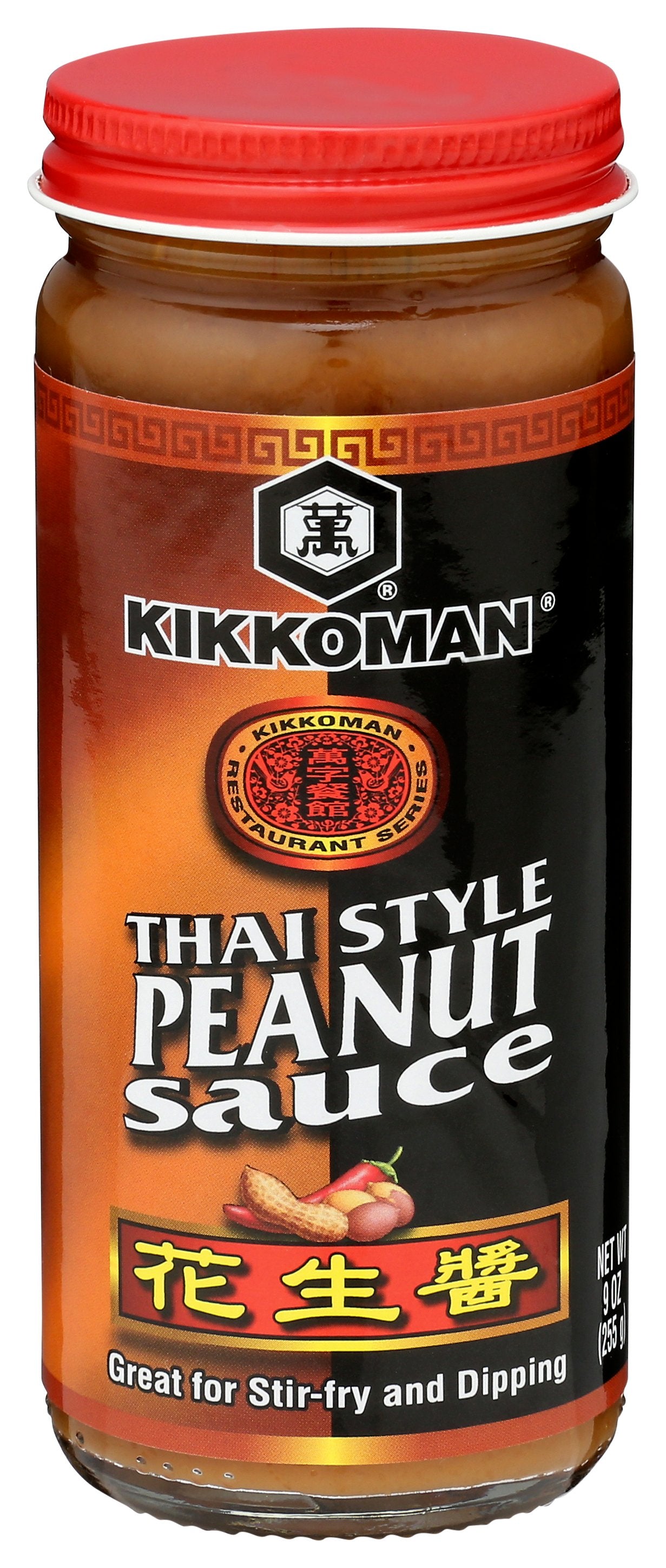 KIKKOMAN SAUCE PEANUT THAI STYLE - Case of 6