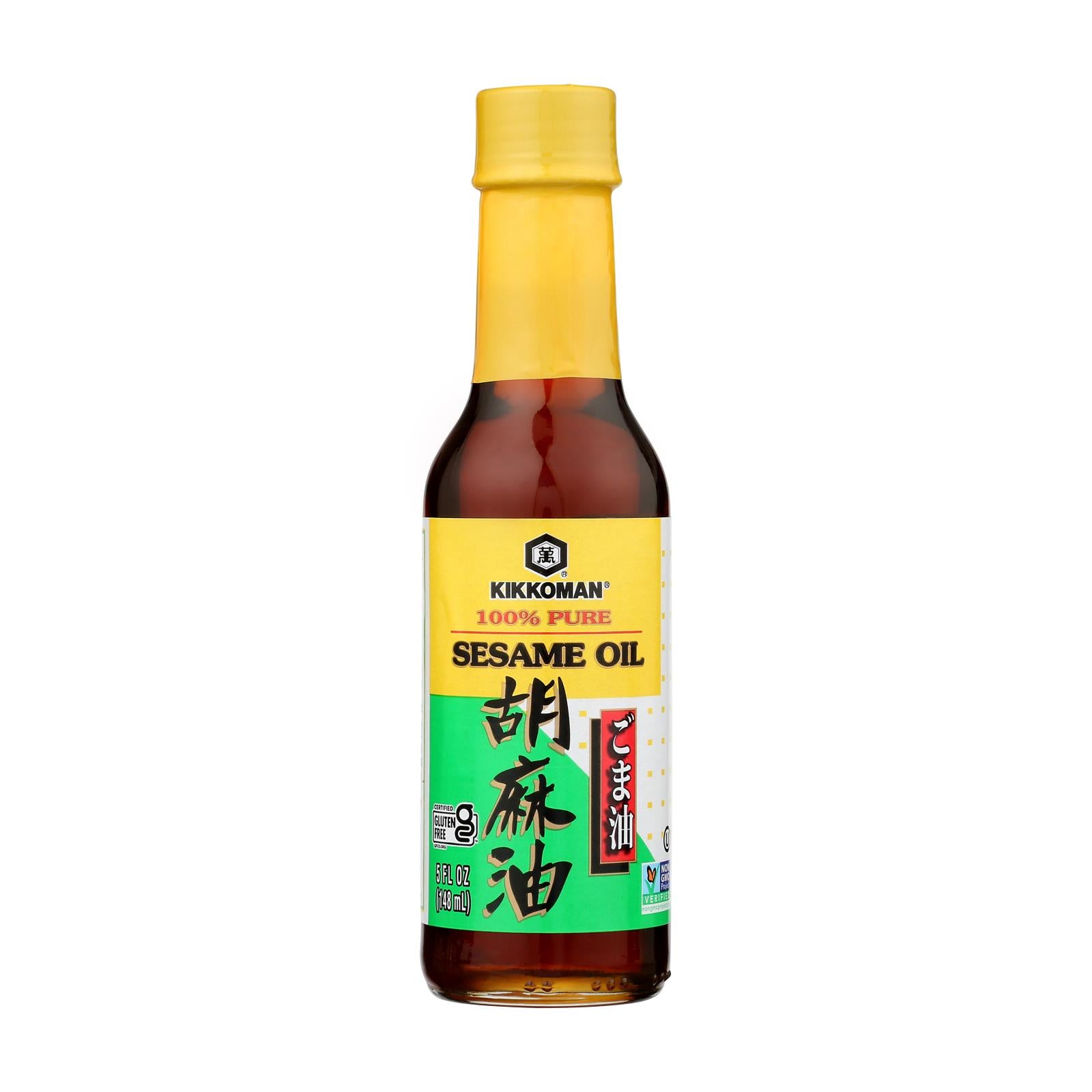Kikkoman Sesame Oil - Case Of 12 - 5 Fl Oz.