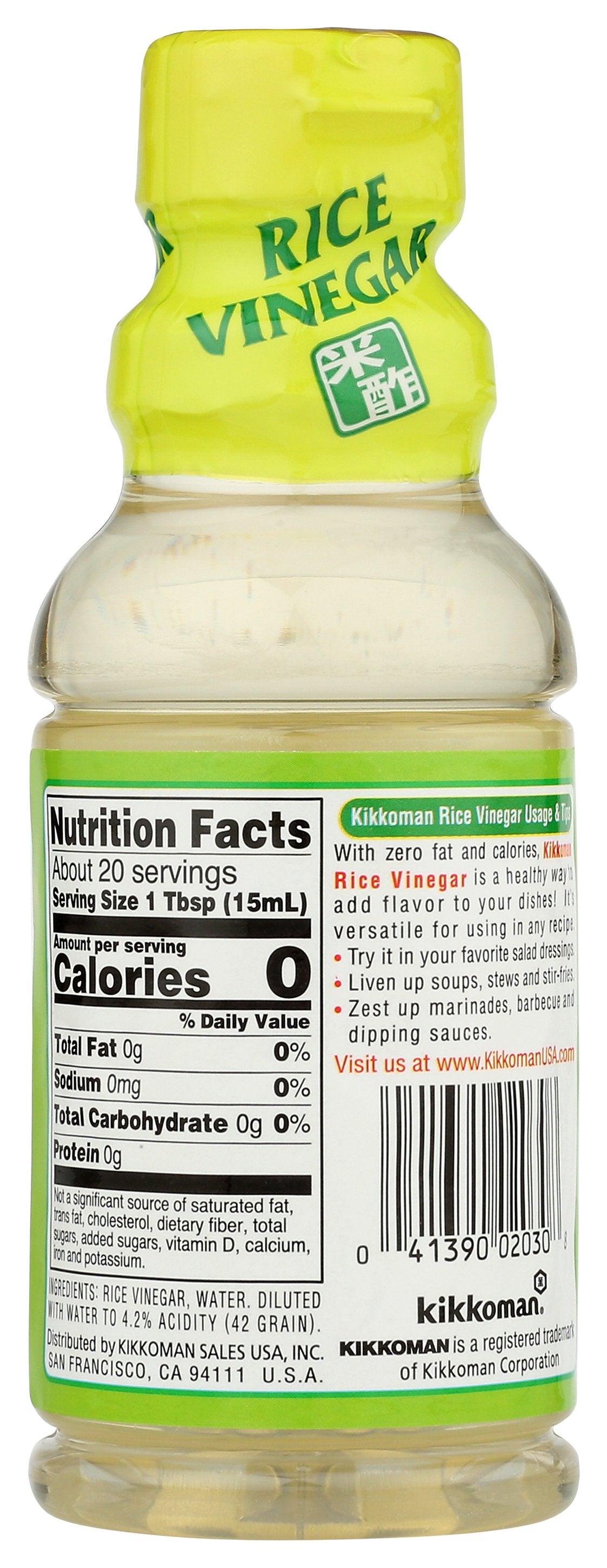 KIKKOMAN VINEGAR RICE - Case of 6