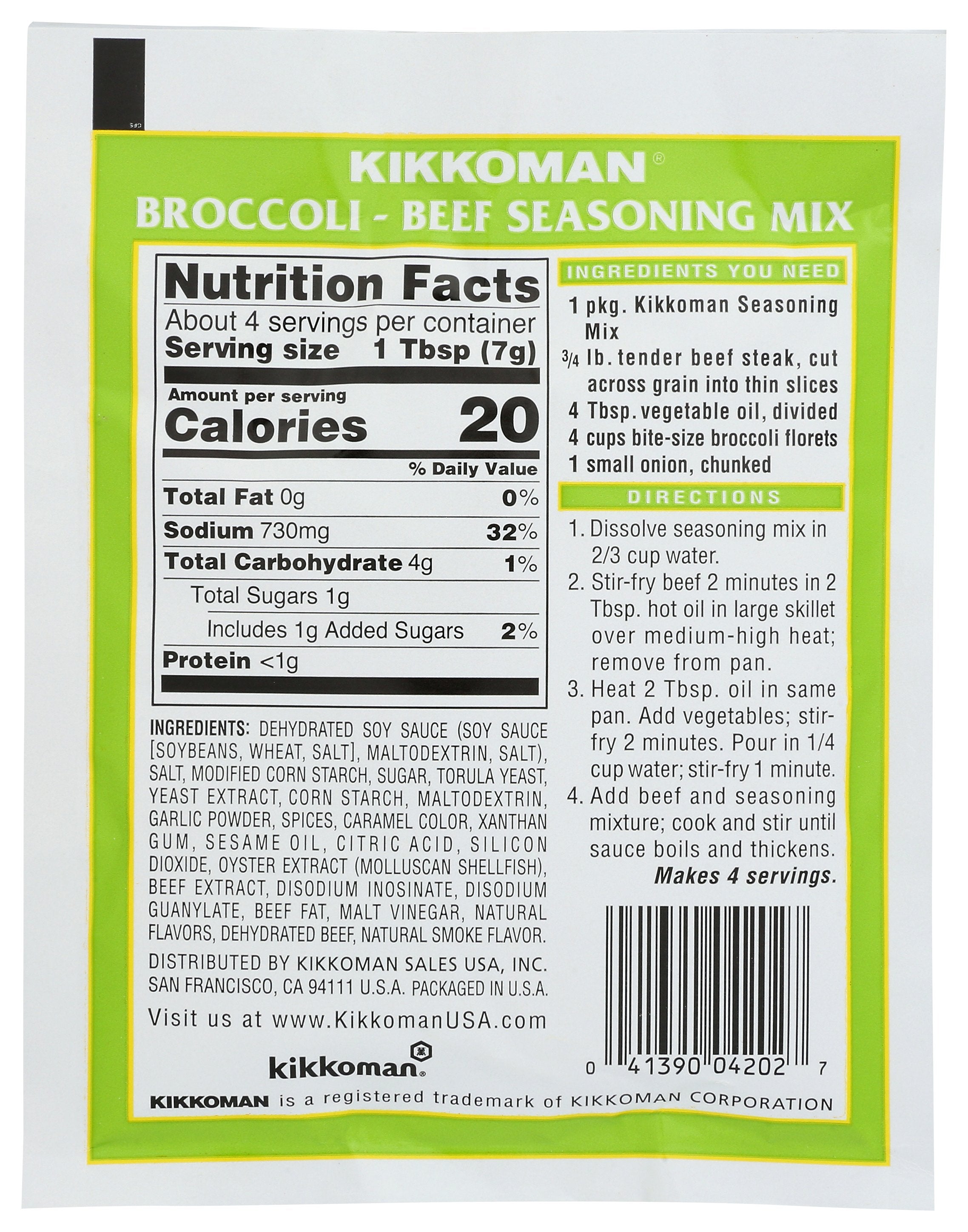 KIKKOMAN MIX SSNNG BROCCOLI BEEF - Case of 12