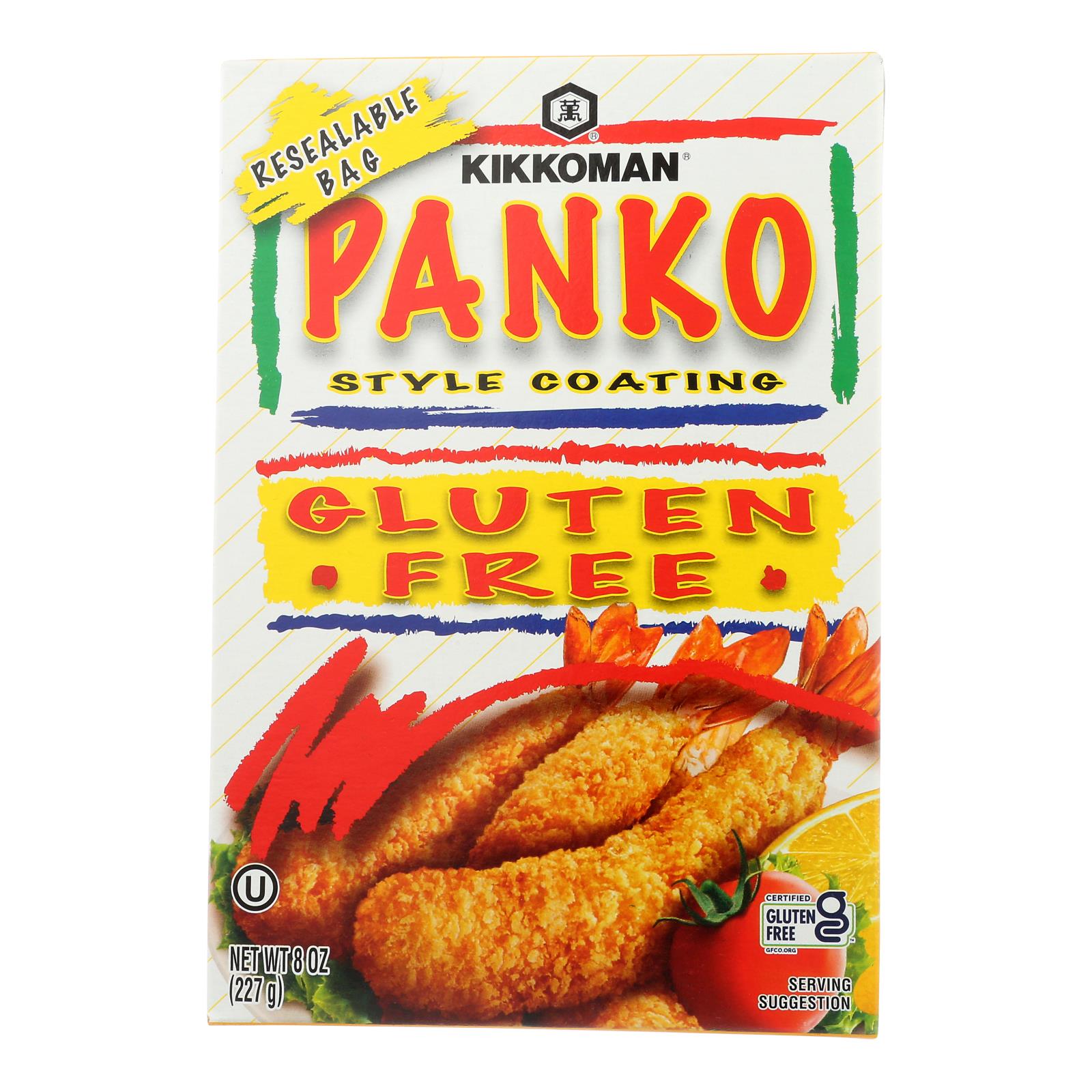 Kikkoman Coating Bread Crumbs - Panko Style - Case Of 12 - 8 Oz