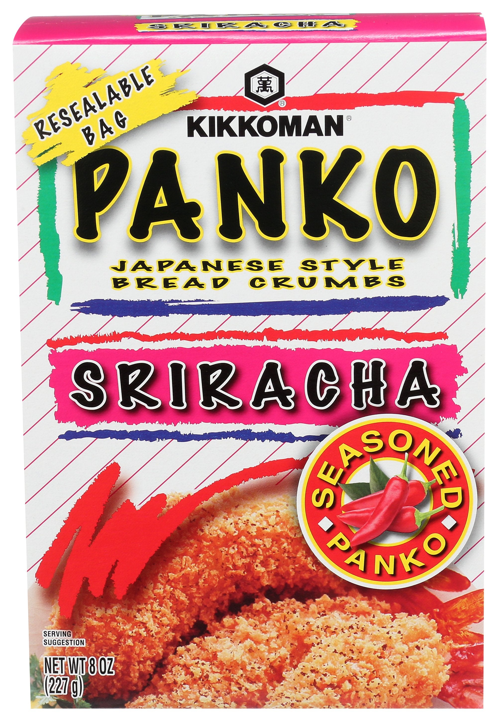 KIKKOMAN BREADCRUMB PANKO SRIRACHA - Case of 6