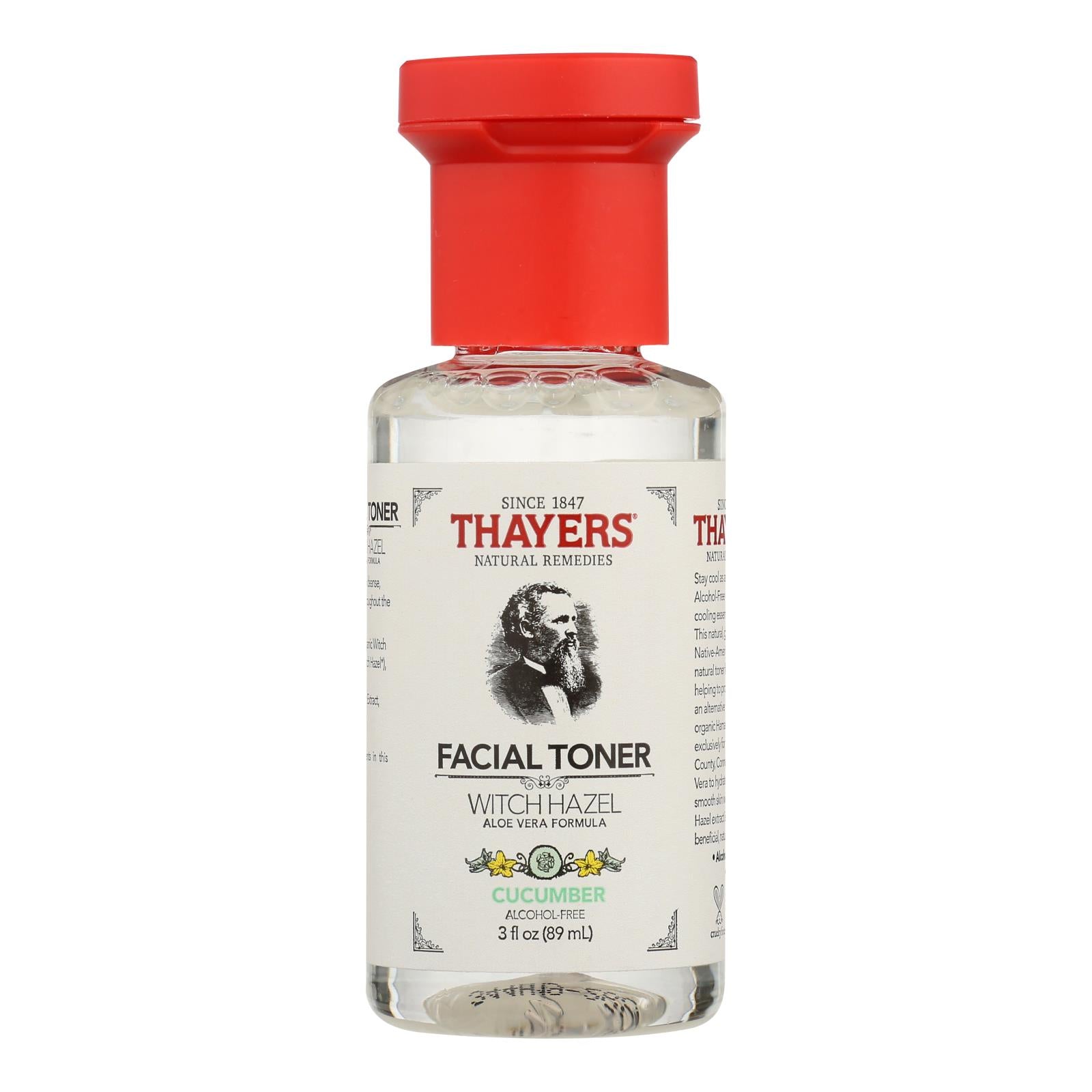 Thayers Witch Hazel Astringent - Cucumber - Case Of 24 - 3 Fl Oz