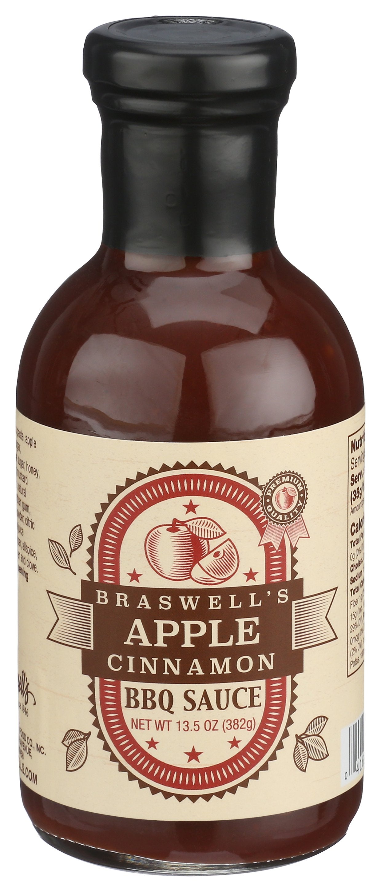 BRASWELL SAUCE APPLE CINNAMON BBQ - Case of 6