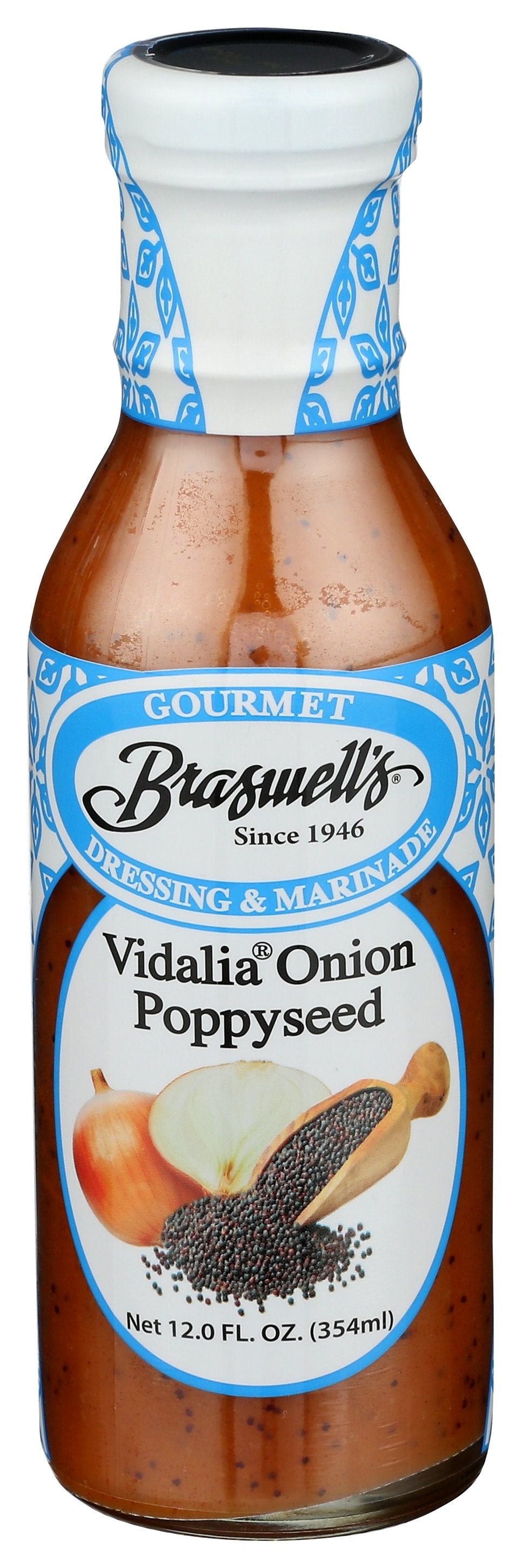 BRASWELL DRSSNG VIDALIA POPPYSEED - Case of 6